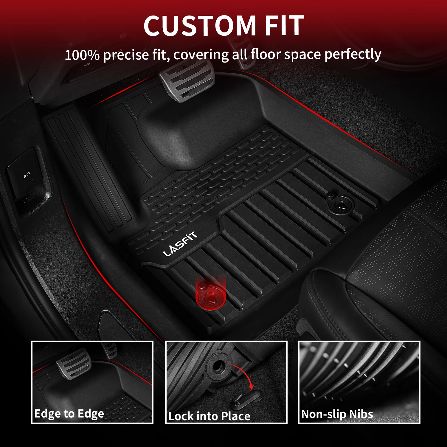 Fit for 2017-2026 Land Rover Range Rover Velar Floor Mats - Image 3