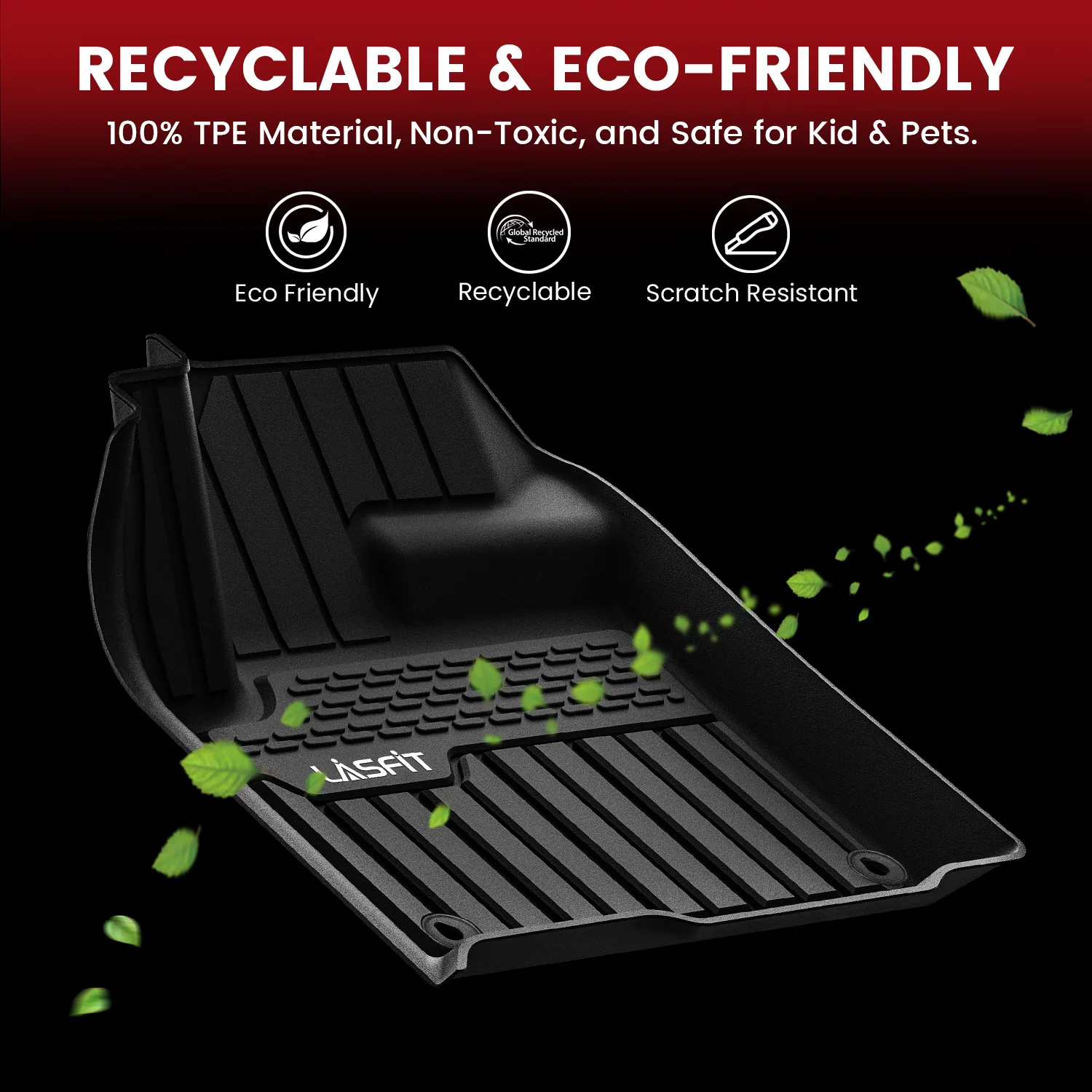 Fit for 2014-2022 Land Rover Range Rover Sport Floor Mats - Image 7