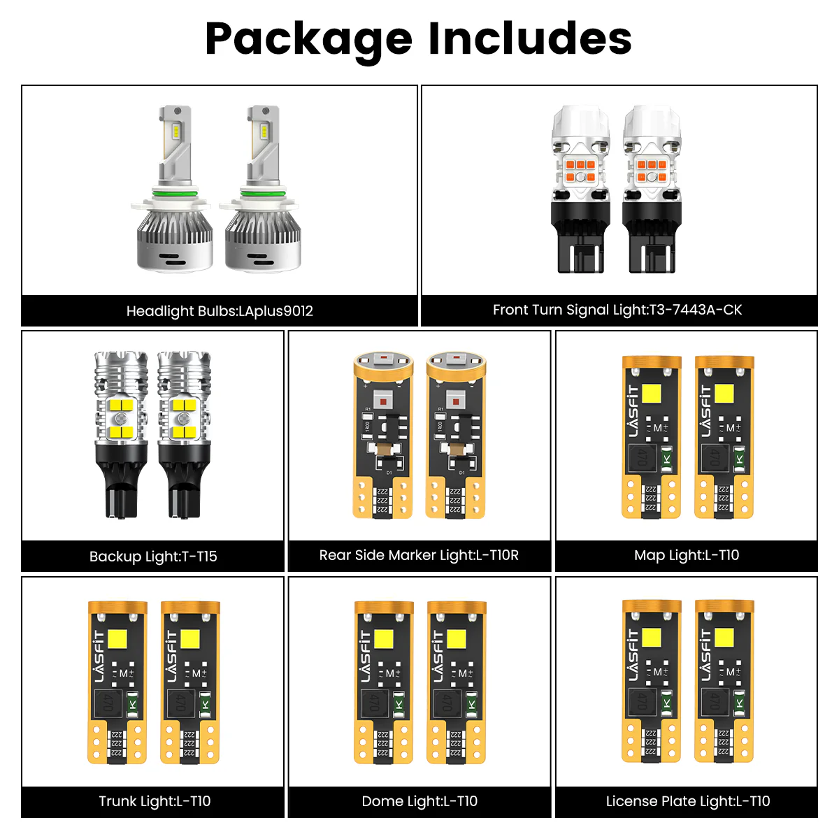 Fit for 2018-2021 Chevrolet Equinox LED Bulbs Upgrade | Tested and Verified - Image 24