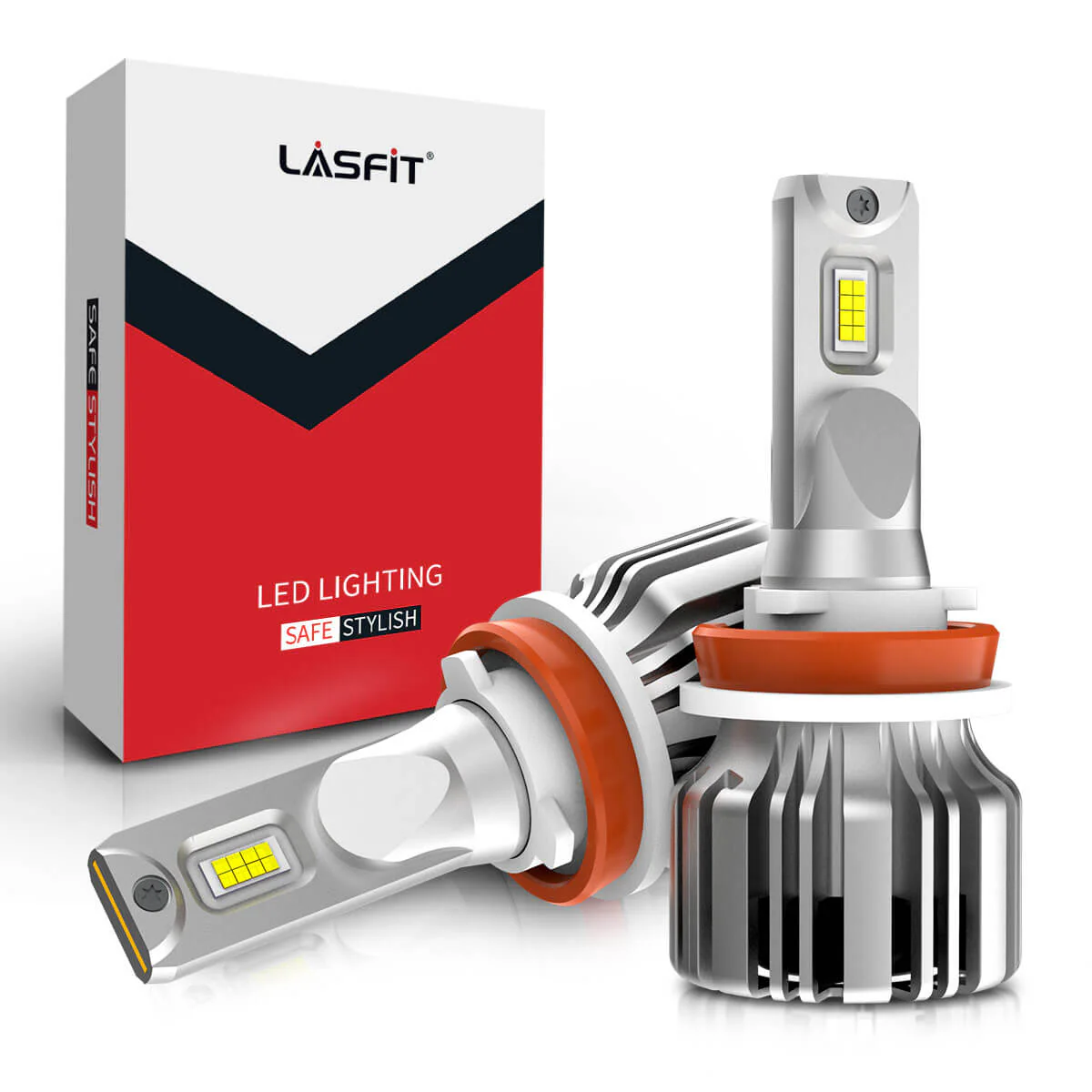 Fit for 2018-2020 Ford Fusion LED Bulbs H11 Exterior Lights - Image 21