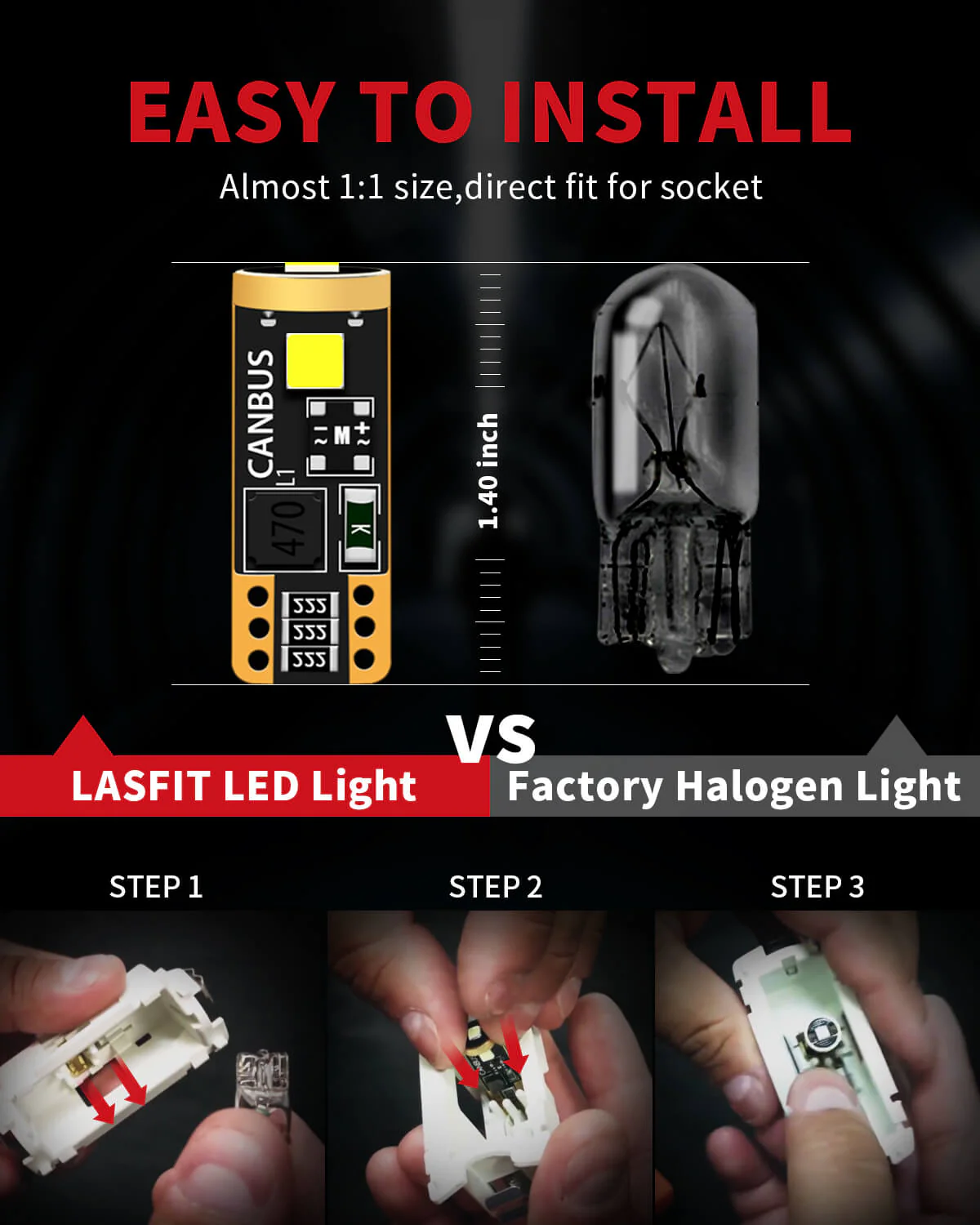 Fit for 2018-2020 Honda Odyssey The Brightest LED Bulbs Upgrade | Tested and Verified - Image 53