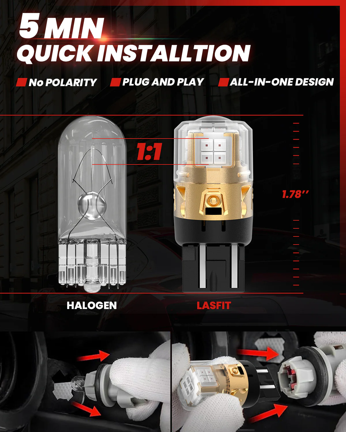 Fit for 2014-2016 Mazda Mazda3 Hatchback Sport LED Bulbs H11 Exterior Interior Lights - Image 28