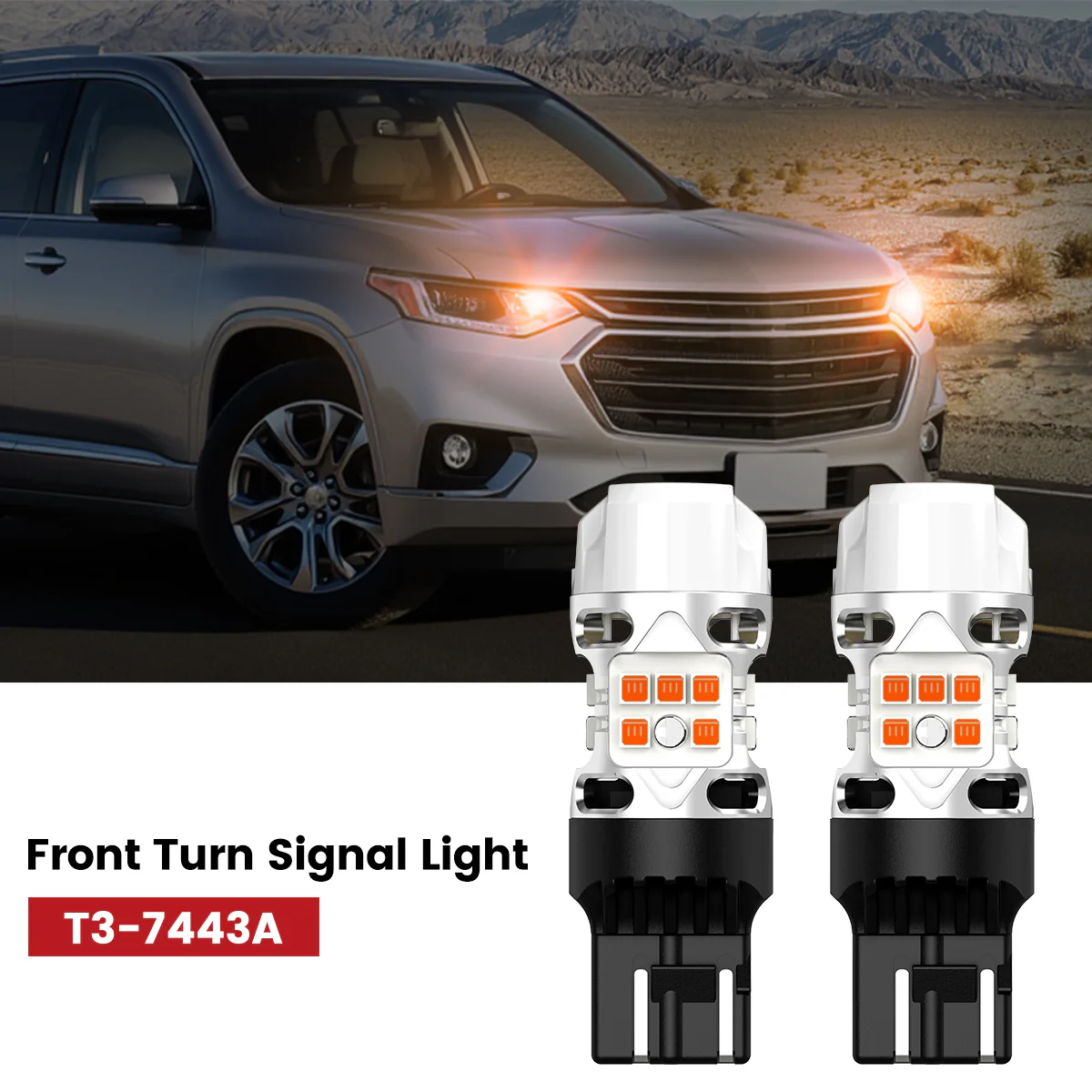 Fit For 2018-2021 Chevrolet Traverse LED Bulbs Upgrade - Image 17