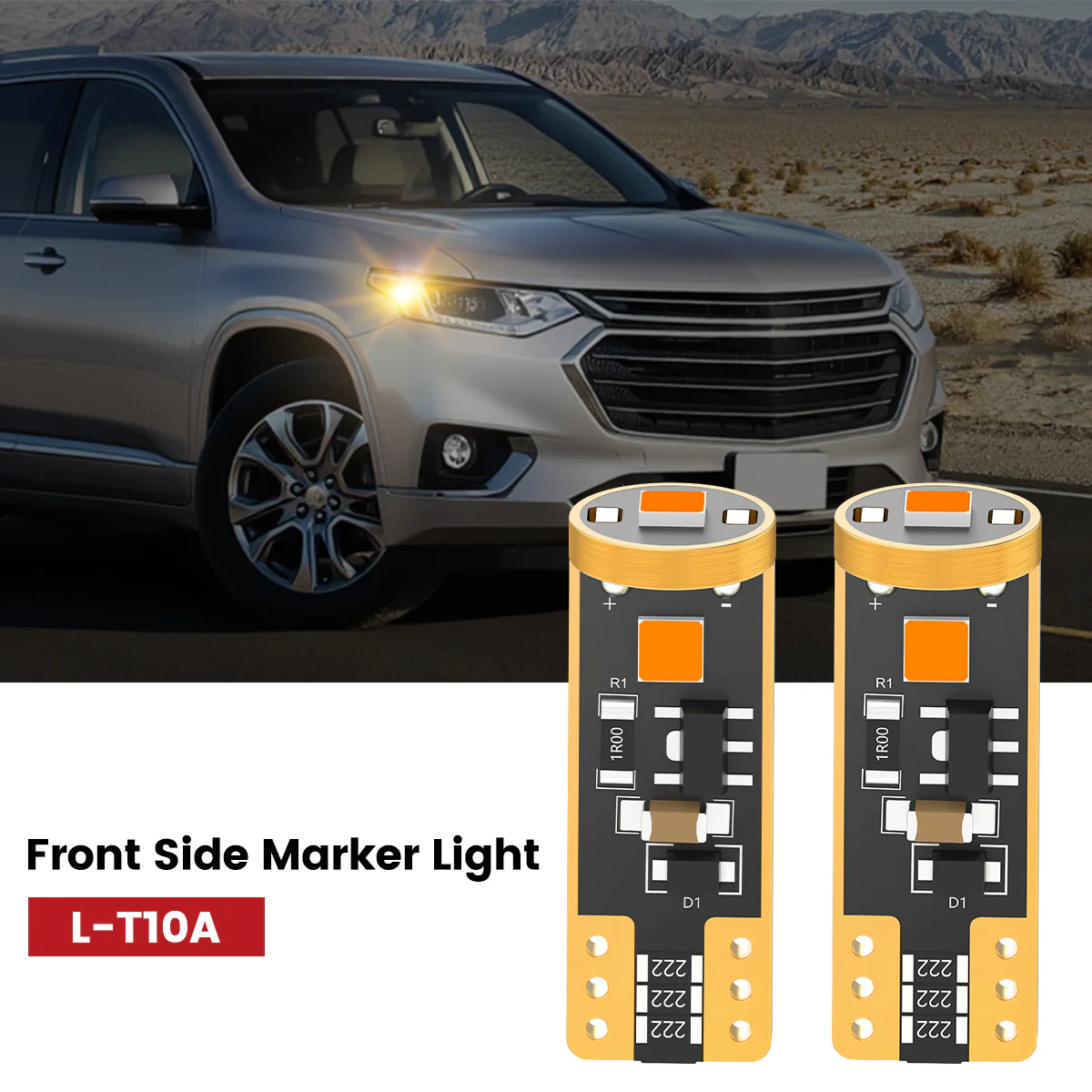 Fit For 2018-2021 Chevrolet Traverse LED Bulbs Upgrade - Image 21
