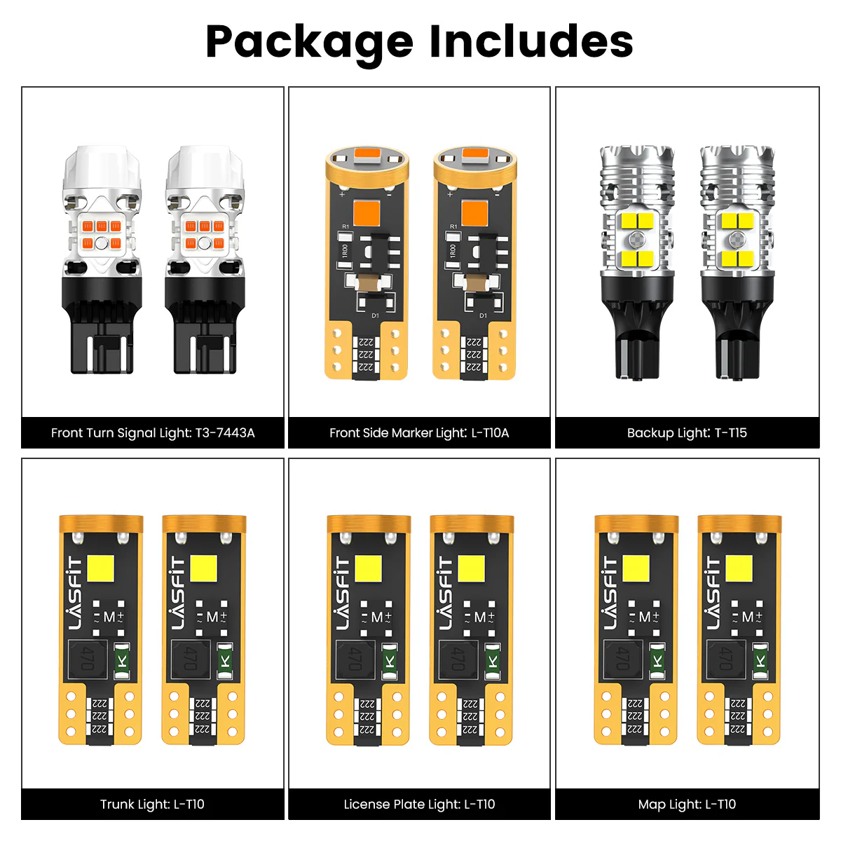 Fit For 2018-2021 Chevrolet Traverse LED Bulbs Upgrade - Image 6