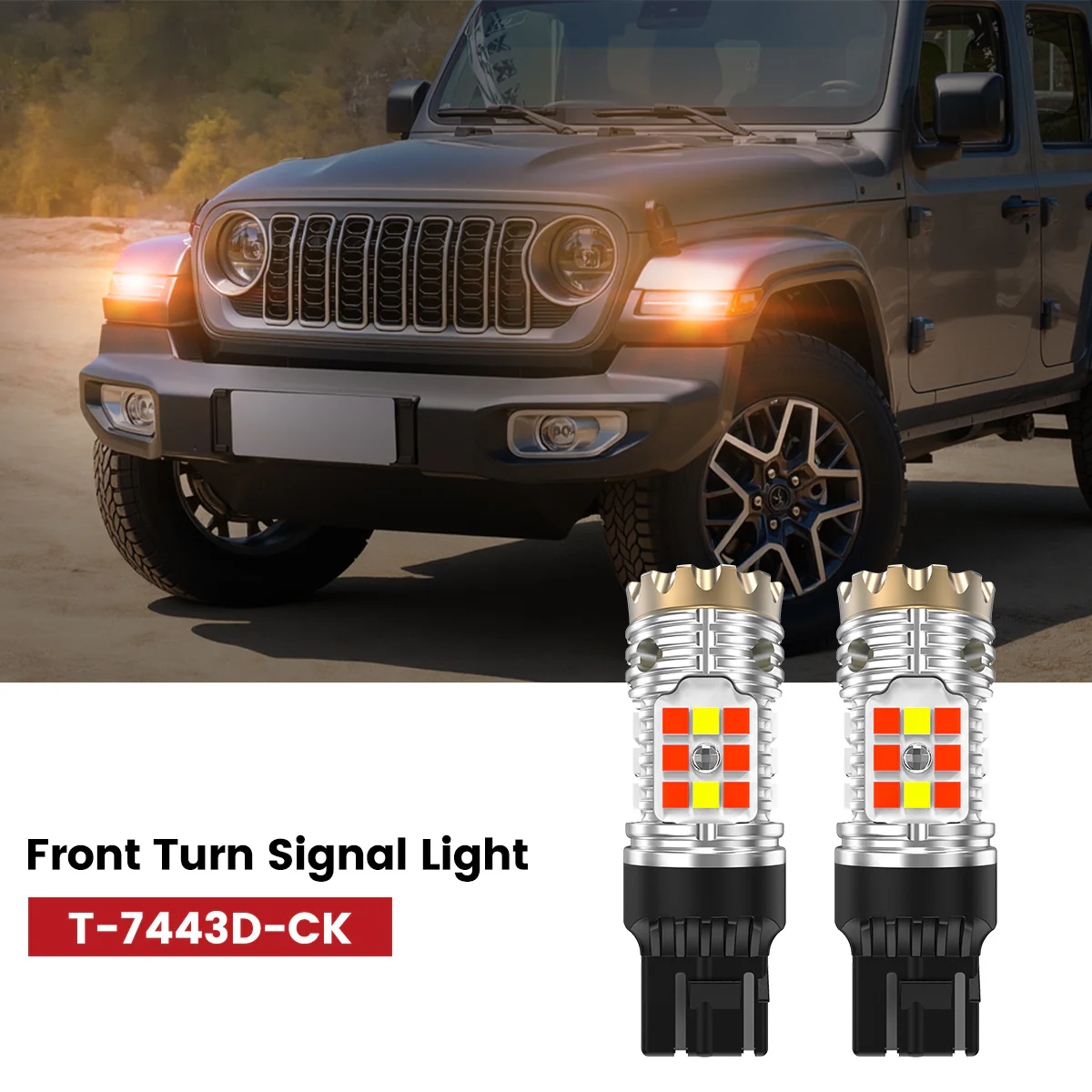 Fit for 2018-2026 Jeep Wrangler The Brightest LED Bulbs | Complete Lighting Upgrade Plan - Image 21