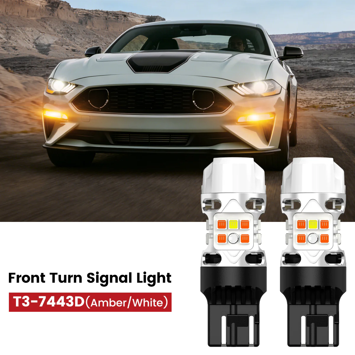 Fit for 2018-2023 Ford Mustang LED Exterior Interior Lights Upgrade - Image 11