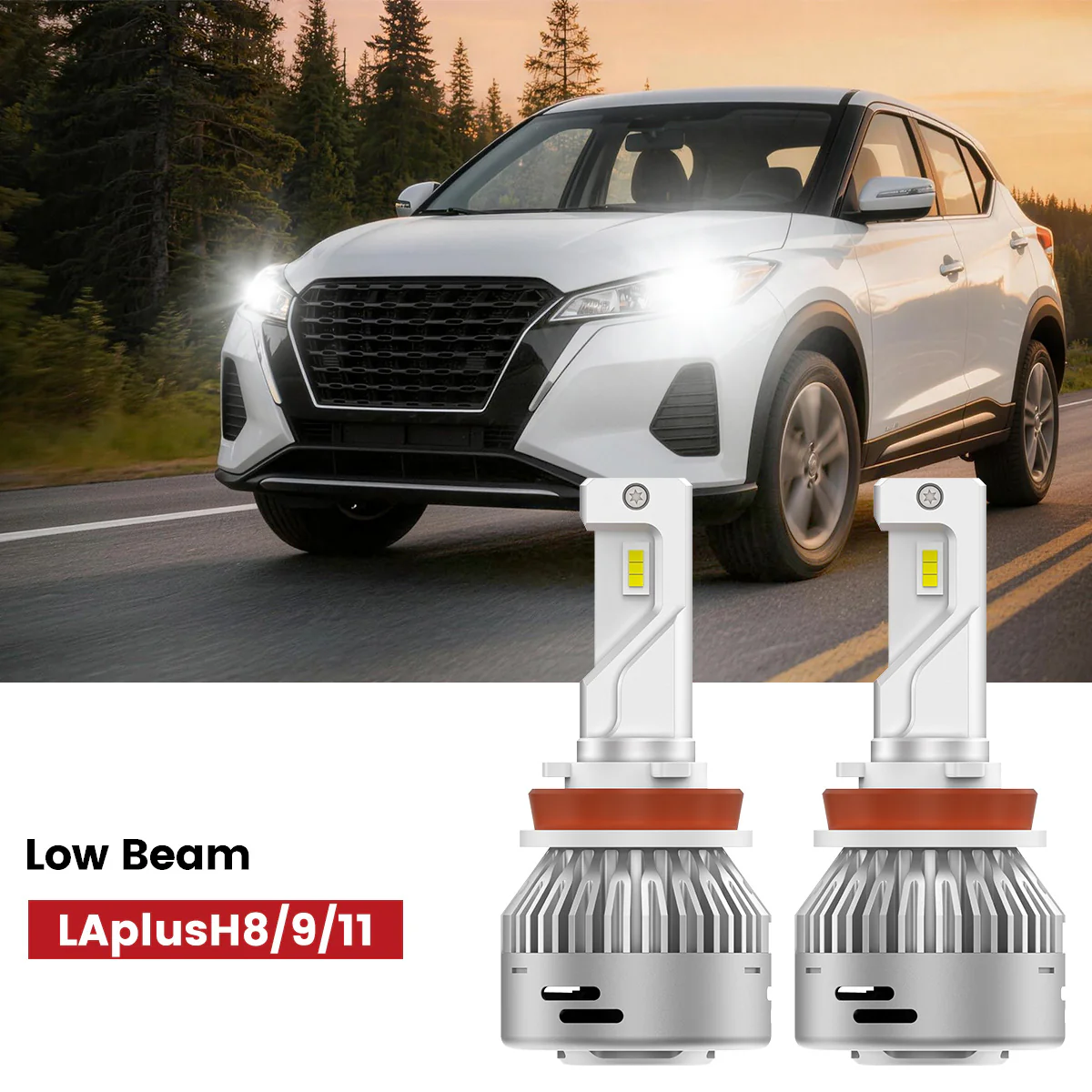 Fit for 2018-2024 Nissan Kicks LED Bulbs Upgrade - Image 21