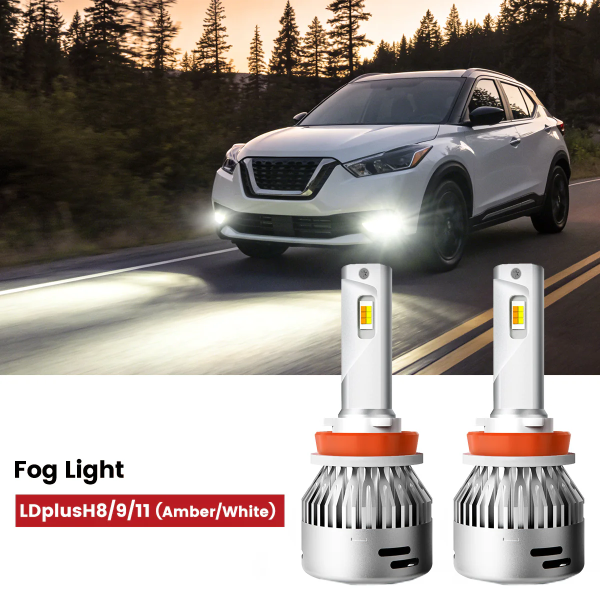 Fit for 2018-2024 Nissan Kicks LED Bulbs Upgrade - Image 46