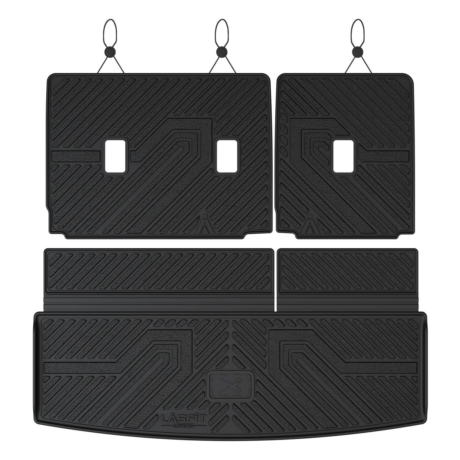 Fit for 2021-2024 Ford Expedition 8 Seats Floor Mats or Seatback & Cargo Mats - Image 18