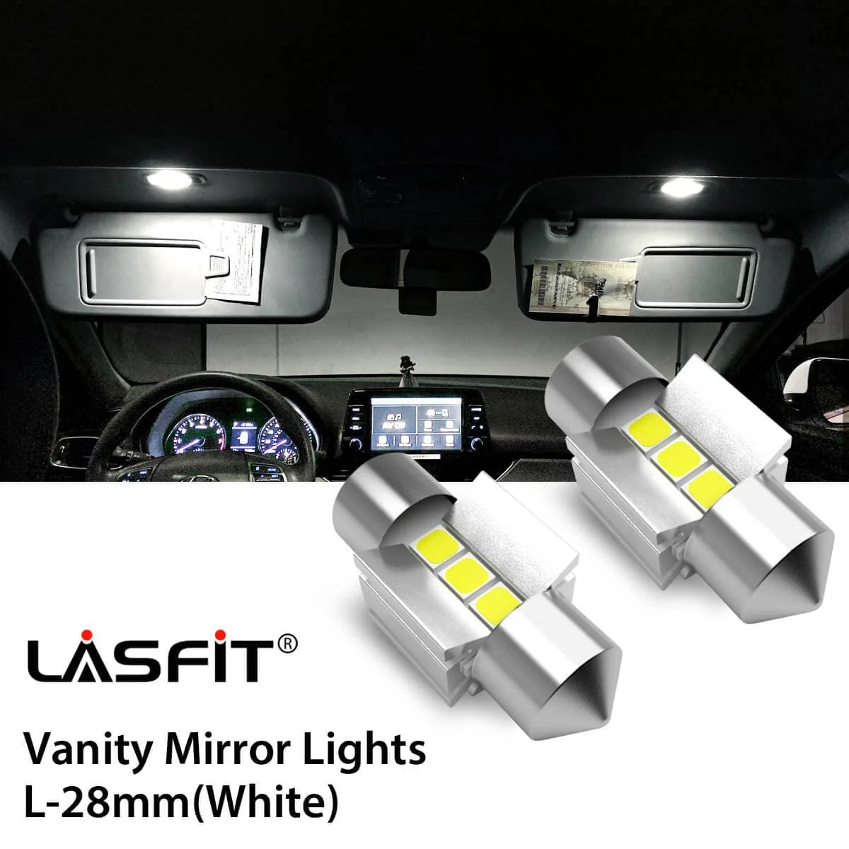 Fit for 2018-2019 Hyundai Elantra GT Custom H7 LED Bulbs Exterior Interior Lights Plug and Play - Image 53