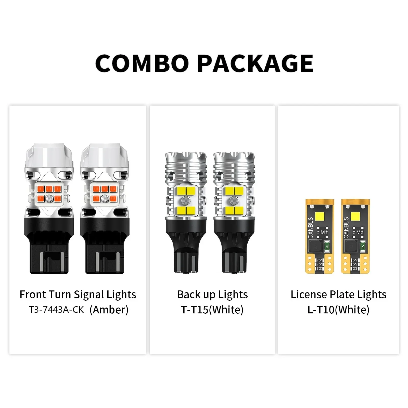 Custom Engineered for 2019-2021 Chevrolet Silverado 1500 WT Custom Trail Boss LED Bulbs Upgrade | Tested and Verified - Image 15