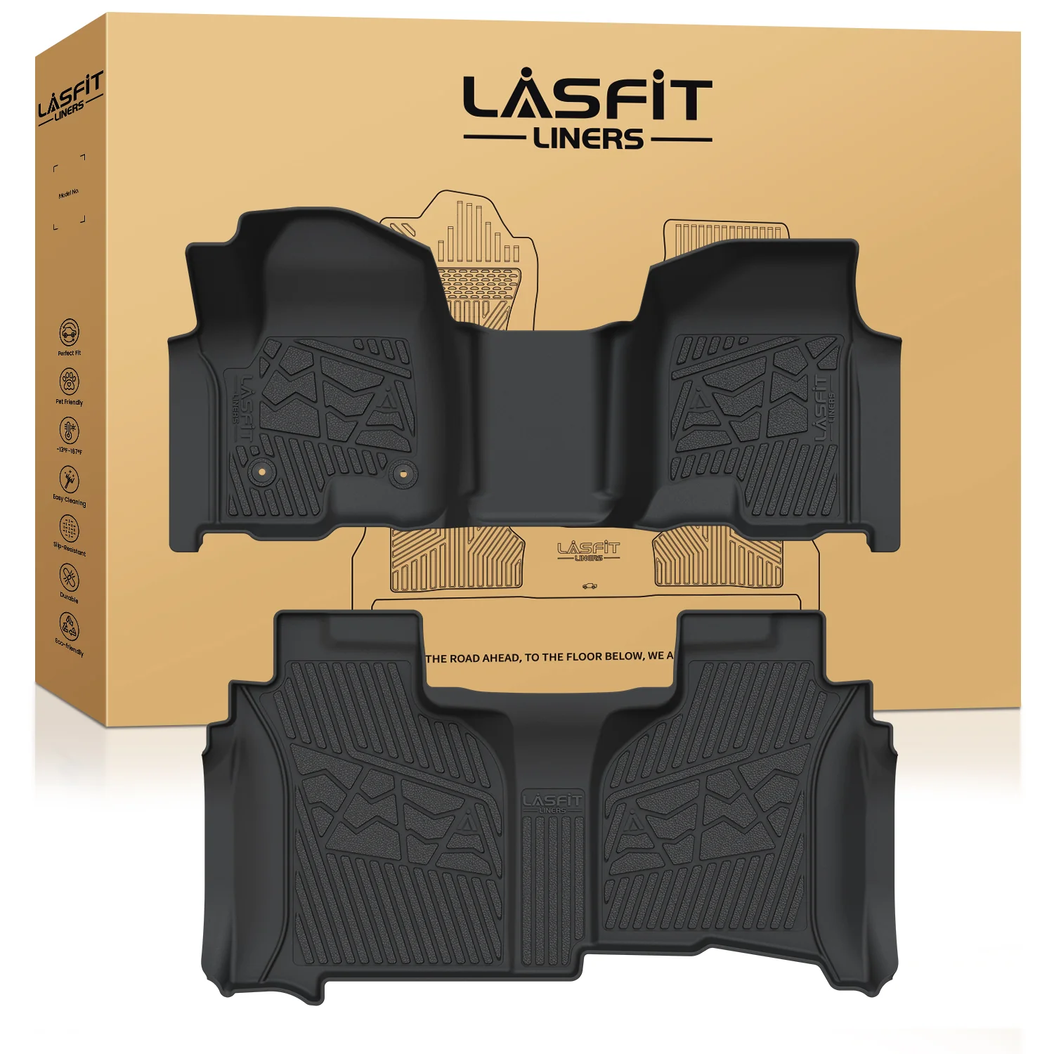 Fit for 2019-2026 Chevrolet Silverado 1500 Floor Mats, Fit Carpet Floor Only, Not Fit 2019 Silverado 1500 LD - Image 36