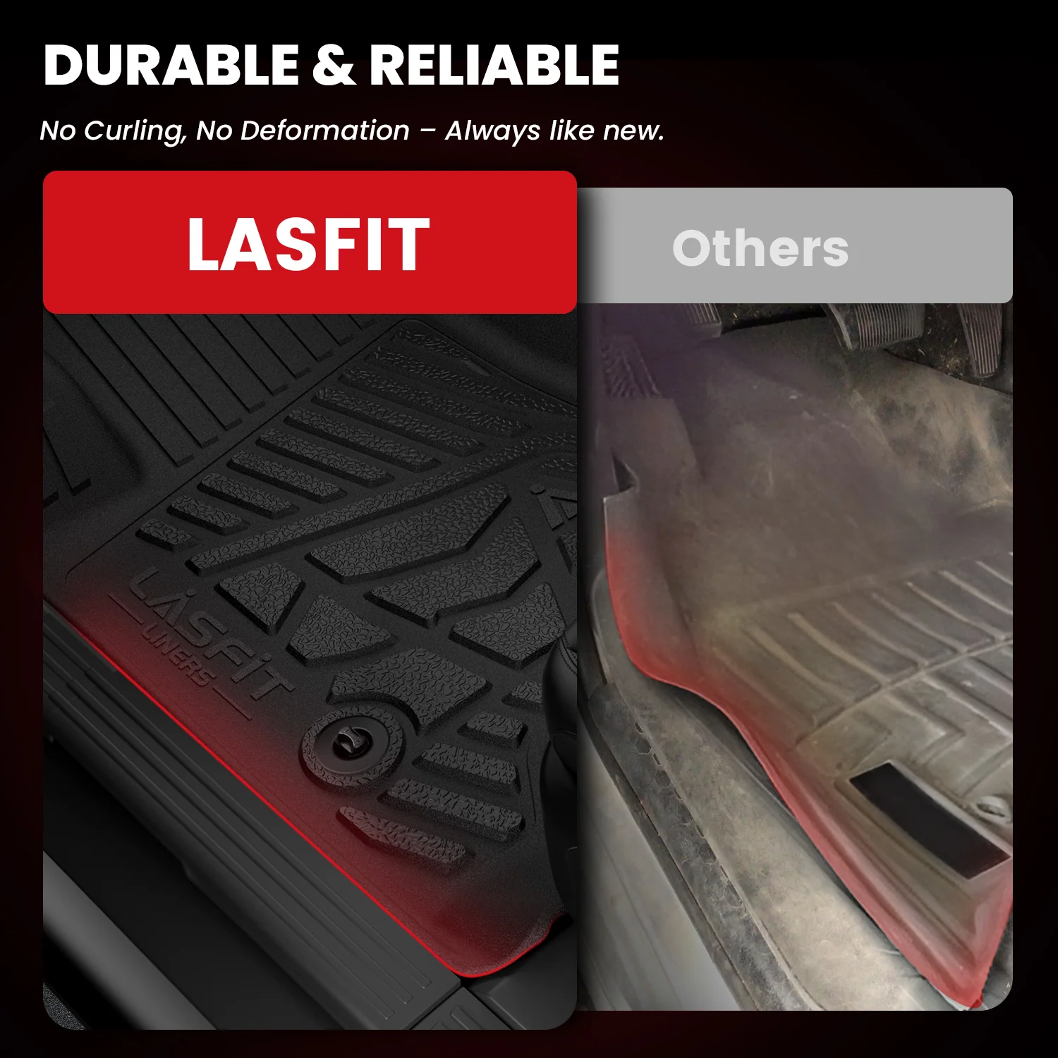 Fit for 2019-2026 Chevrolet Silverado 1500 Floor Mats, Fit Carpet Floor Only, Not Fit 2019 Silverado 1500 LD - Image 59