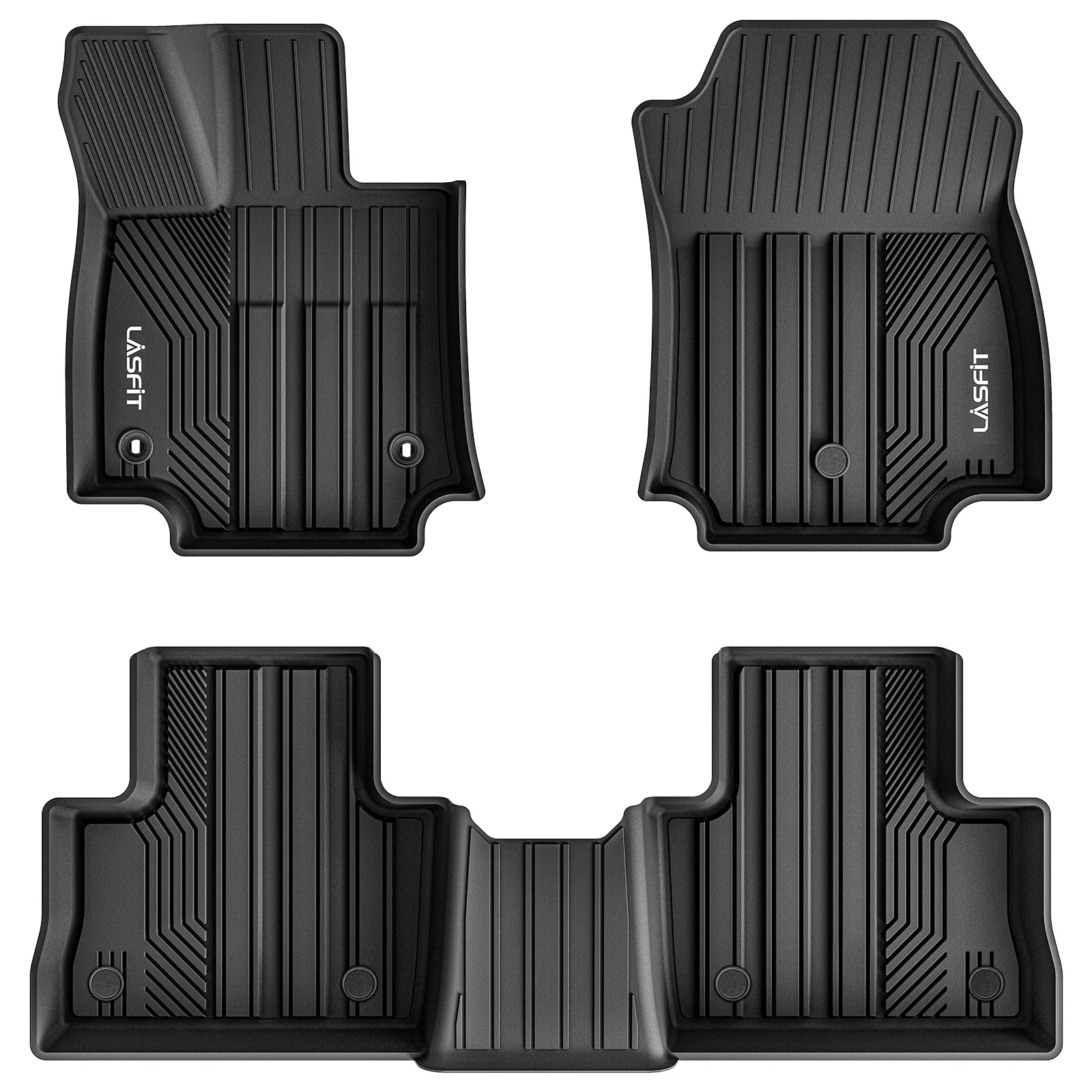 Fit for 2019-2025 Toyota RAV4 All-weather TPE Floor Mats & Cargo Mat - Image 12