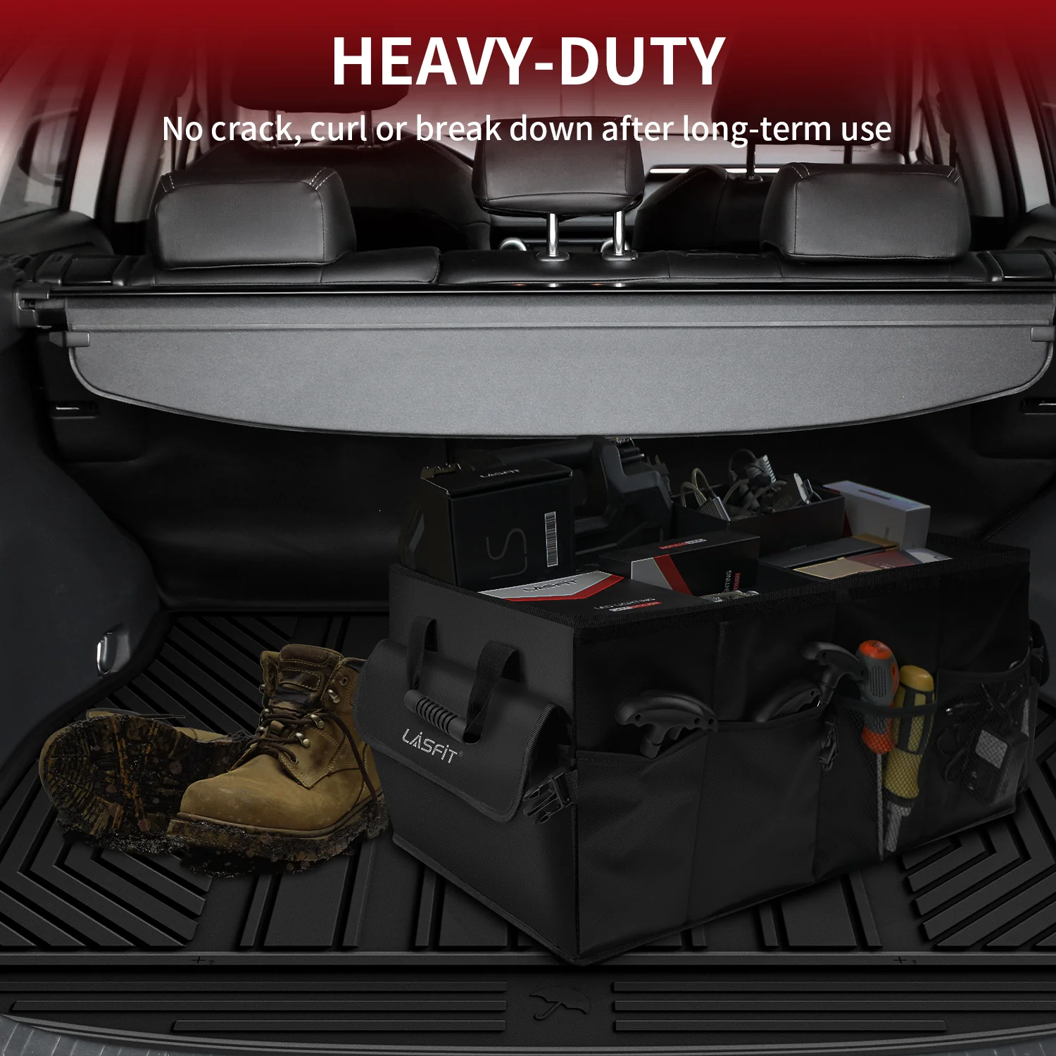 Fit for 2019-2025 Toyota RAV4 All-weather TPE Floor Mats & Cargo Mat - Image 24
