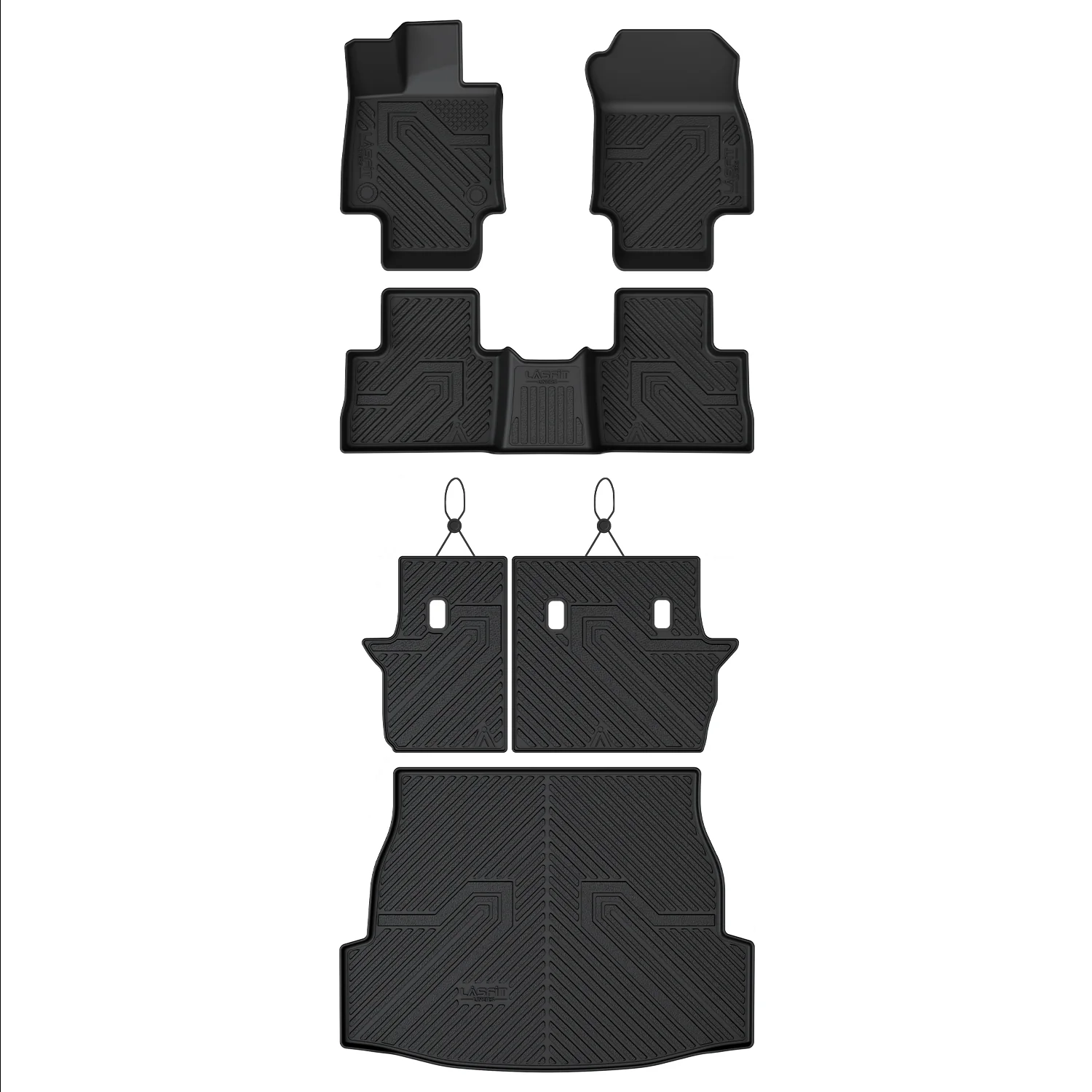 Fit for 2019-2025 Toyota RAV4 All-weather TPE Floor Mats & Cargo Mat - Image 47