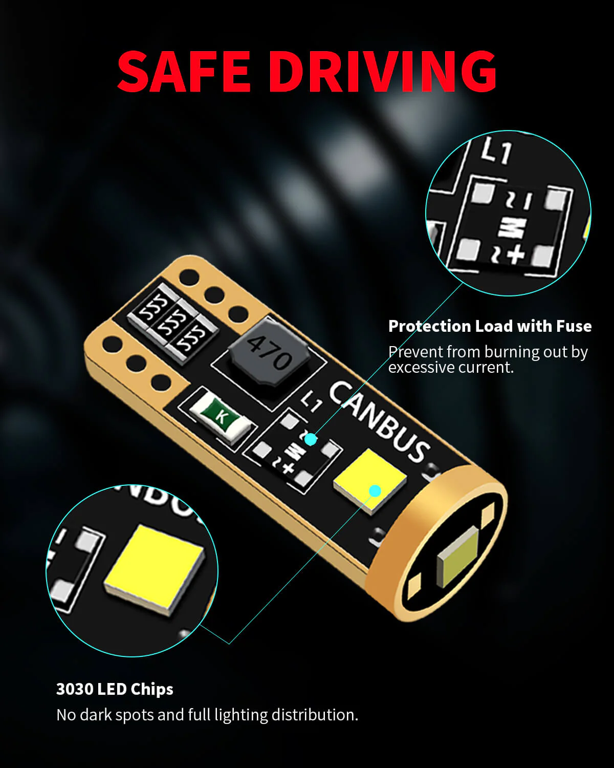Fit for 2015-2017 Lexus NX The Brightest LED Bulbs Upgrade | Tested and Verified - Image 27