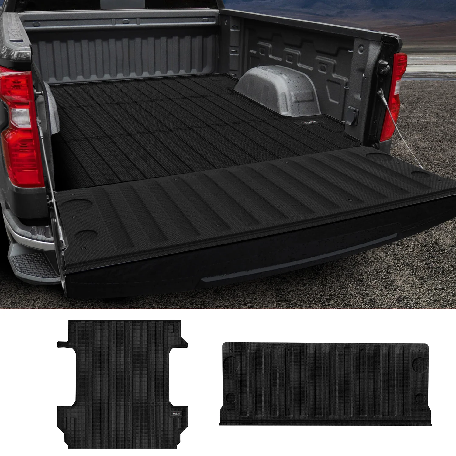 Fit for 2019-2026 Chevrolet Silverado 1500 Truck Bed Mat or Tailgate Mat, Not for 2019 Silverado LD - Image 19