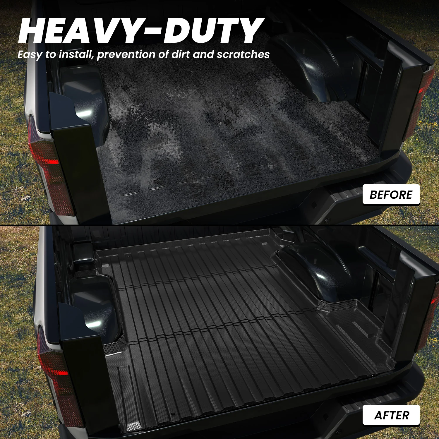 Fit for 2019-2026 Chevrolet Silverado 1500 Truck Bed Mat or Tailgate Mat, Not for 2019 Silverado LD - Image 26