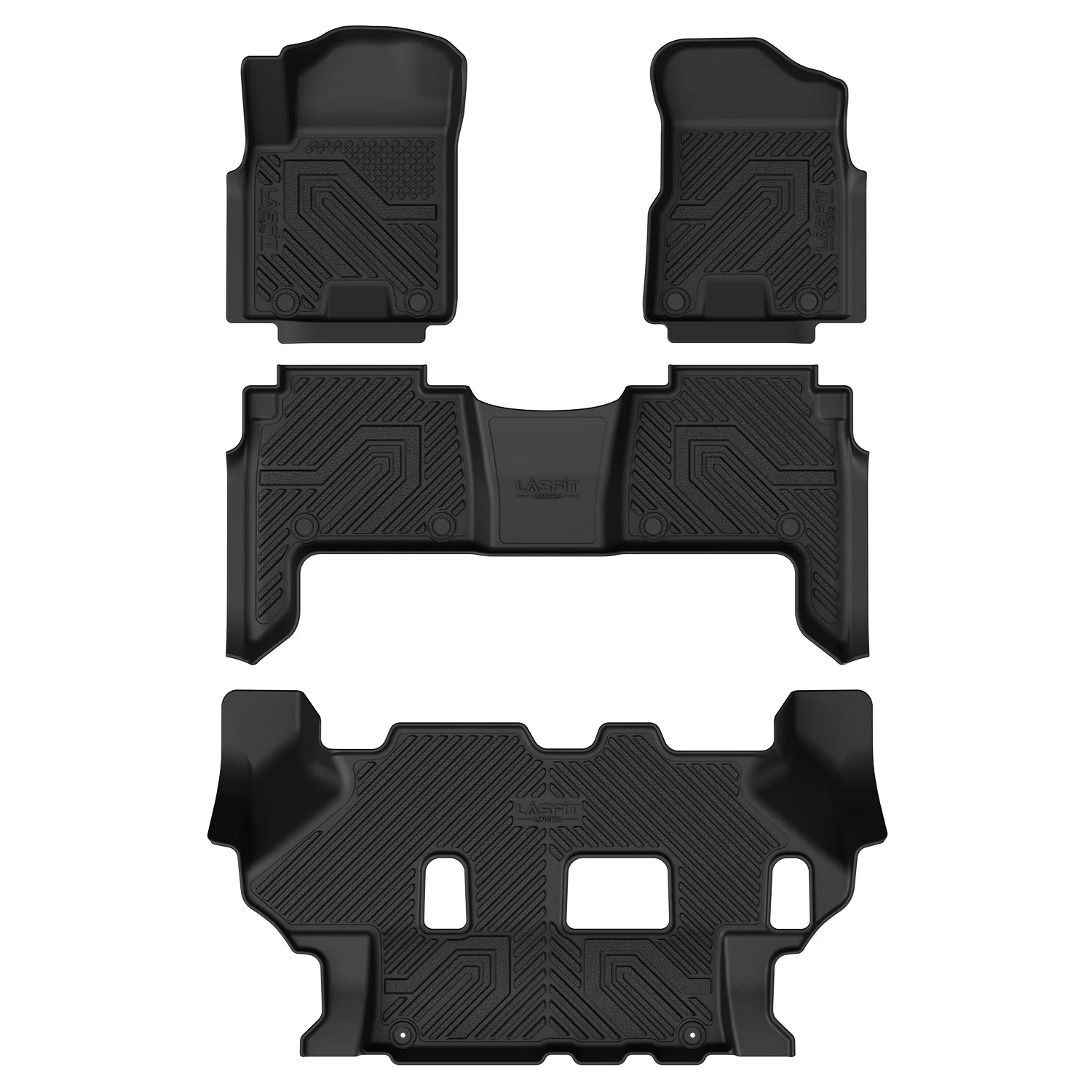 Fit for 2019-2024 Nissan Armada Floor Mats or Cargo & Seatback Mats, Fit 8seats(2nd Row Bench Seats) - Image 9