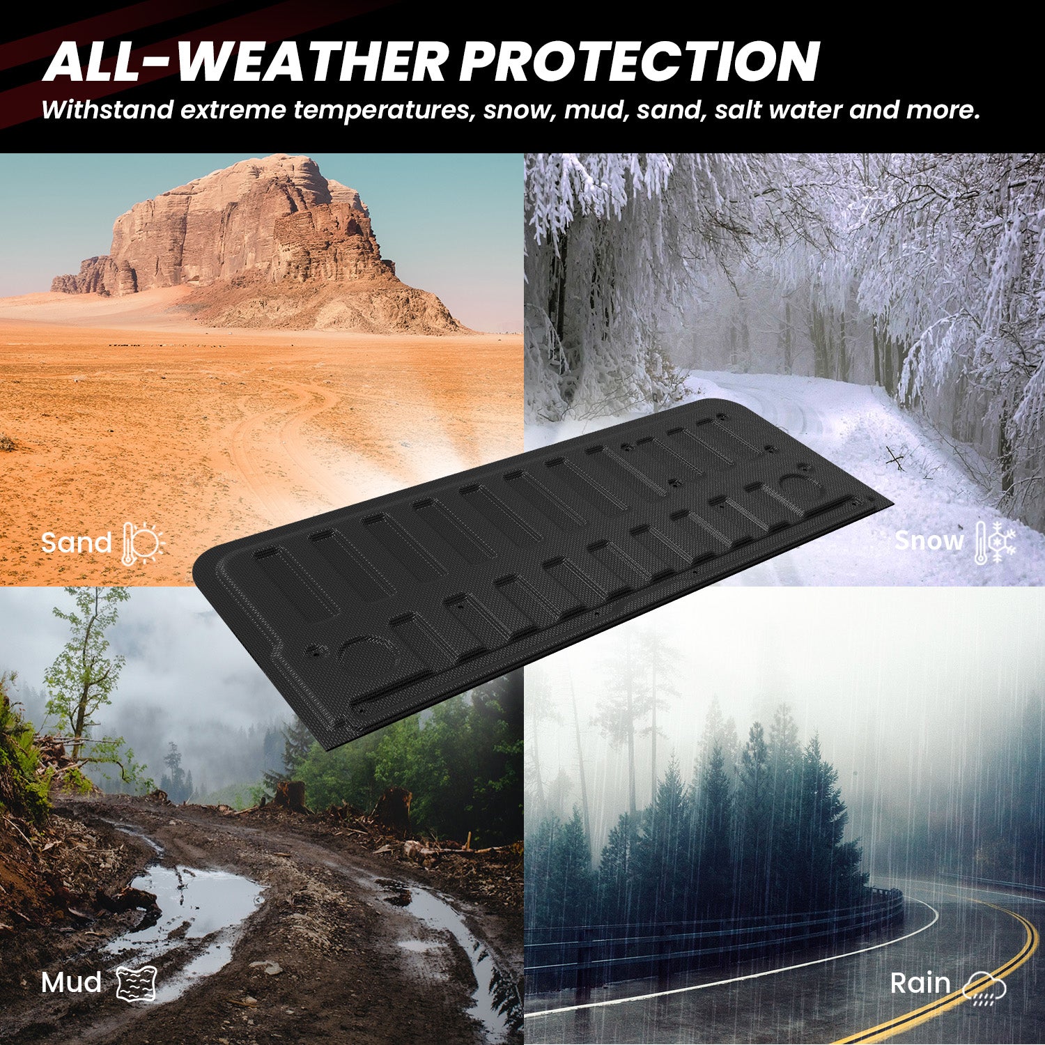 Fit for 2019-2026 Ram 1500 Truck Tailgate Mat, Not Fit Drop-in liners - Image 18