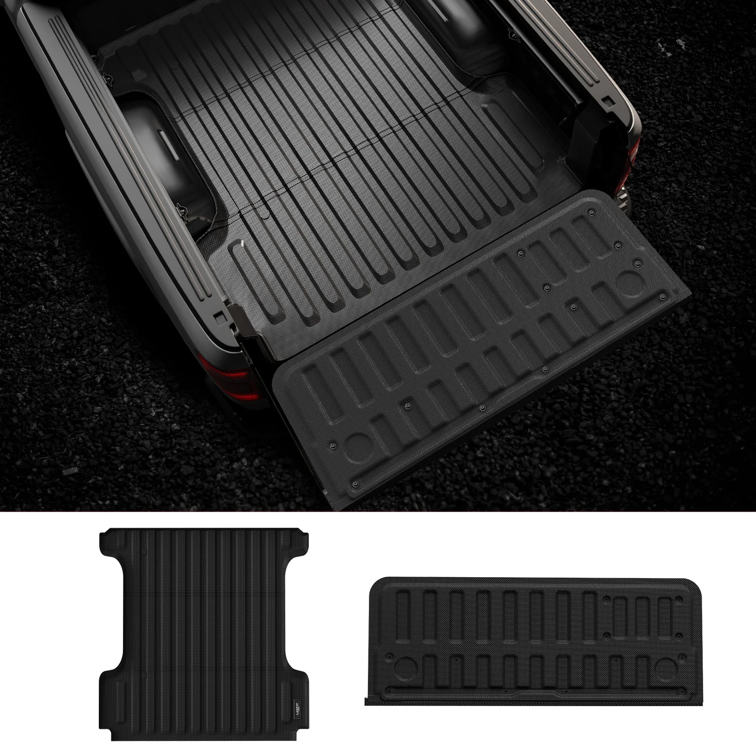 Fit for 2019-2026 Ram 1500 Truck Tailgate Mat, Not Fit Drop-in liners - Image 16