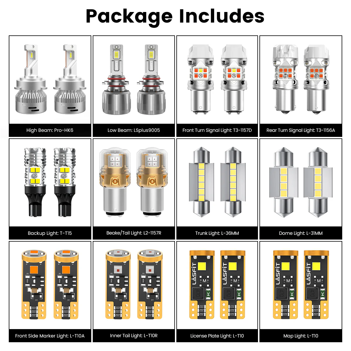 Custom Engineered for 2019-2021 Kia Forte LED Bulbs Upgrade | Tested and Verified - Image 3