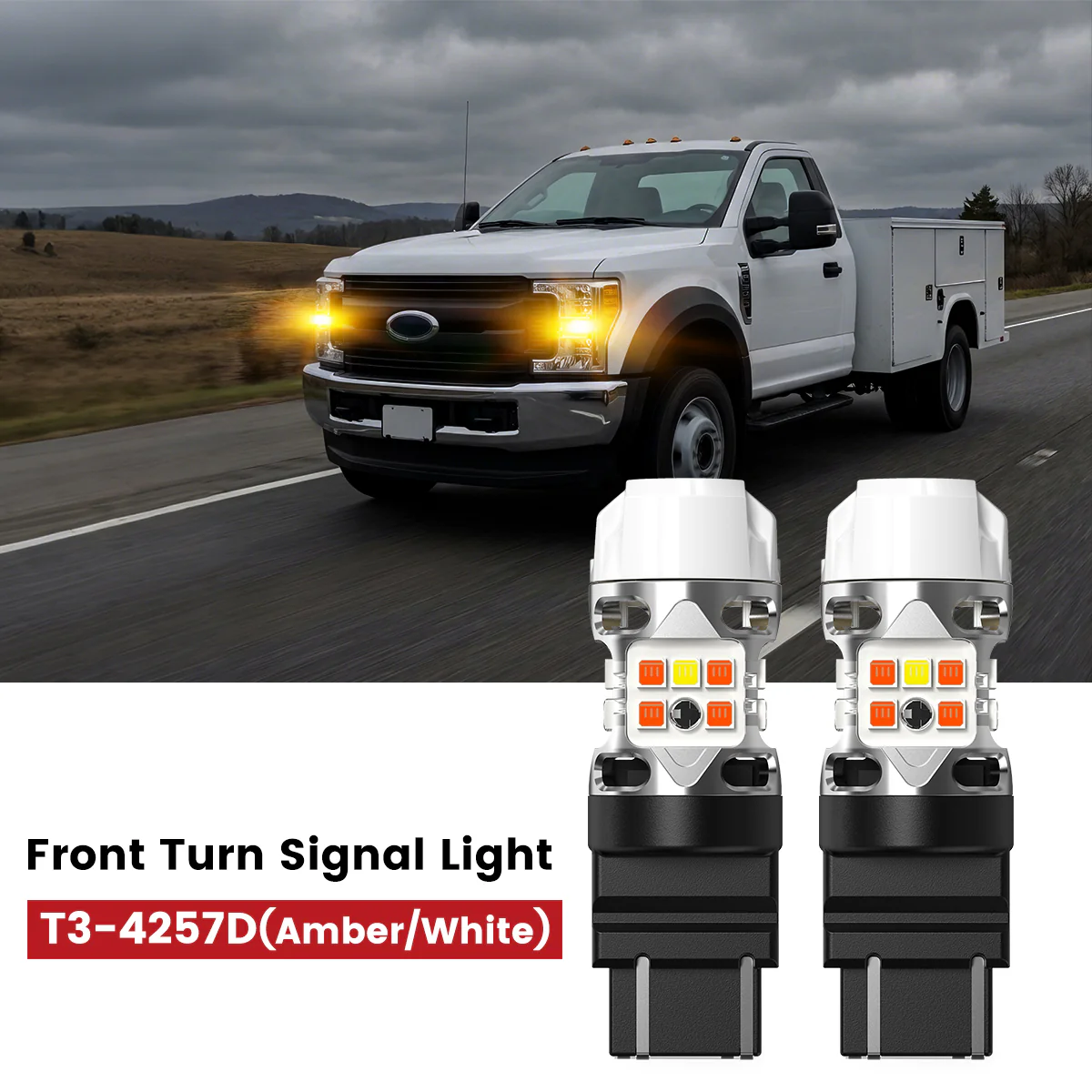 Fit for 2020-2022 Ford Chassis Cab F-350/450/550 The Brightest LED Bulbs Upgrade - Image 28