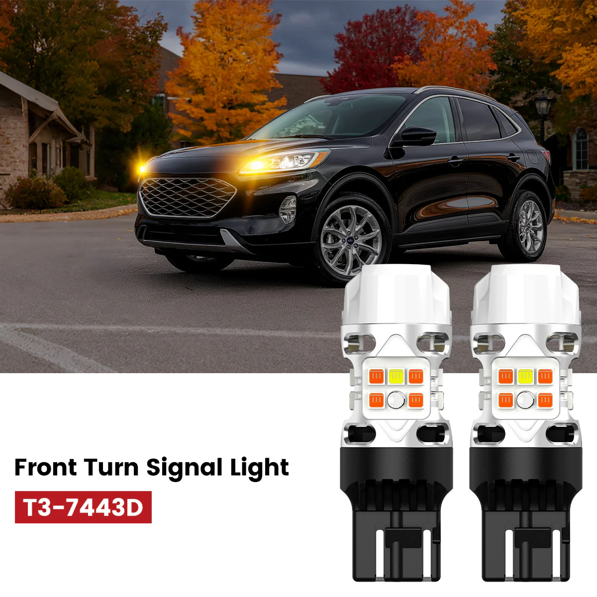 Fit for 2020-2022 Ford Escape The Brightest LED Bulbs Upgrade | Tested and Verified - Image 24