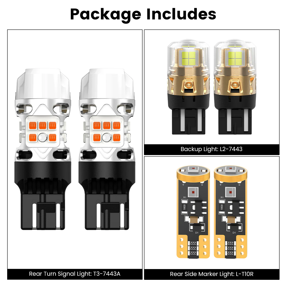 Fit for 2020-2022 Ford Escape The Brightest LED Bulbs Upgrade | Tested and Verified - Image 9