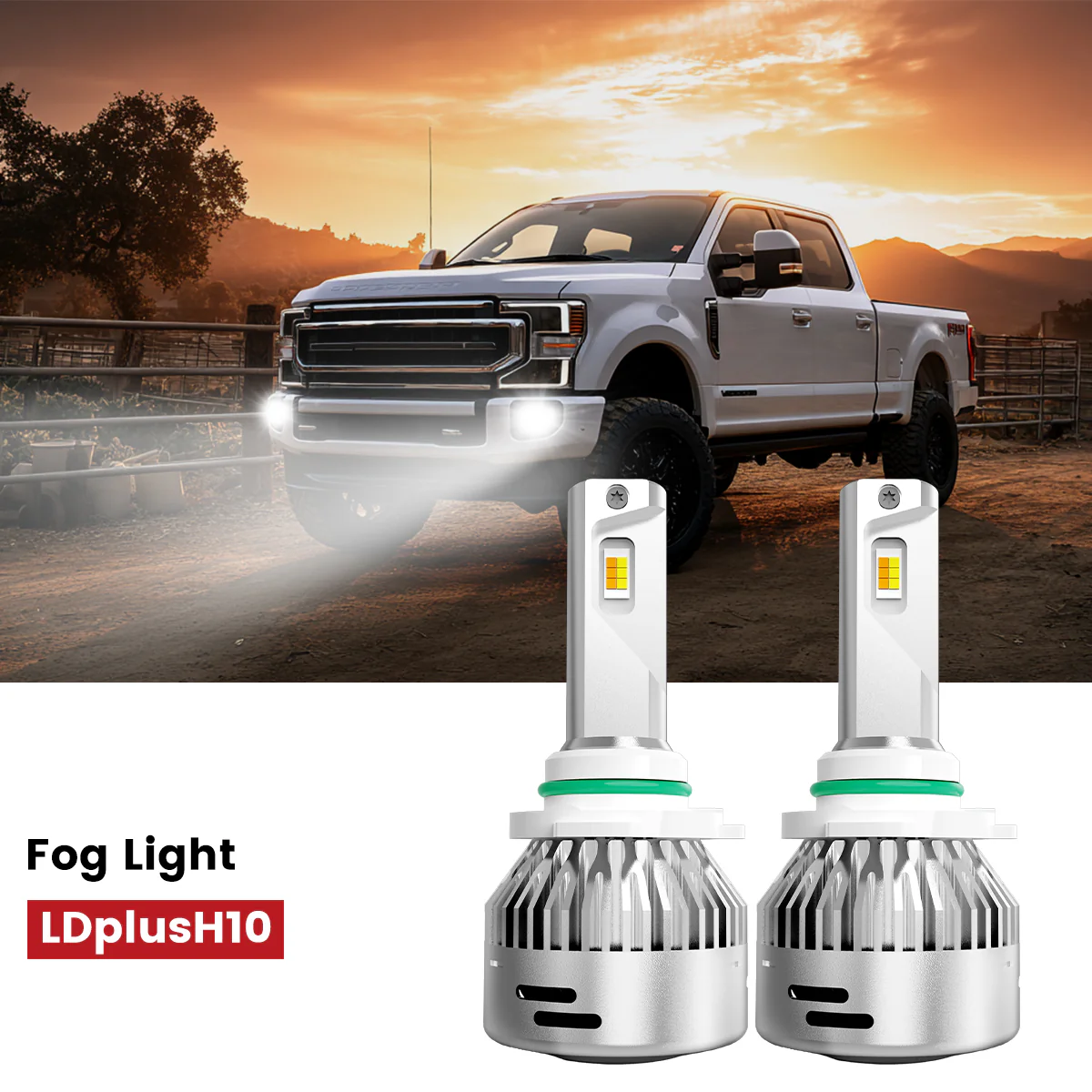 Fit for 2020-2022 Ford F-250 F-350 Super Duty The Brightest LED Bulbs Upgrade | Tested and Verified - Image 23