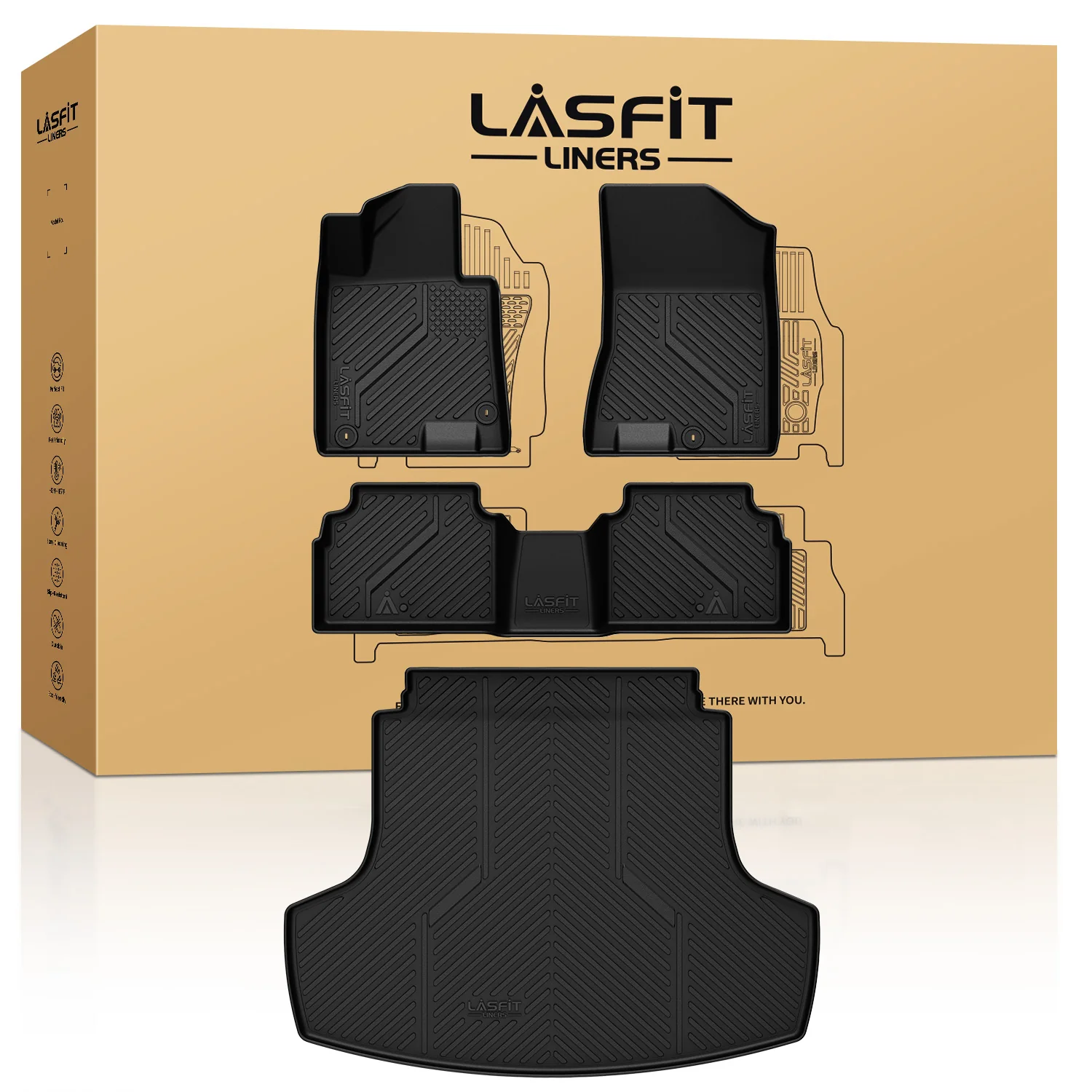 Fit for 2021-2026 Kia K5 Floor Mats or Cargo Mat - Image 9