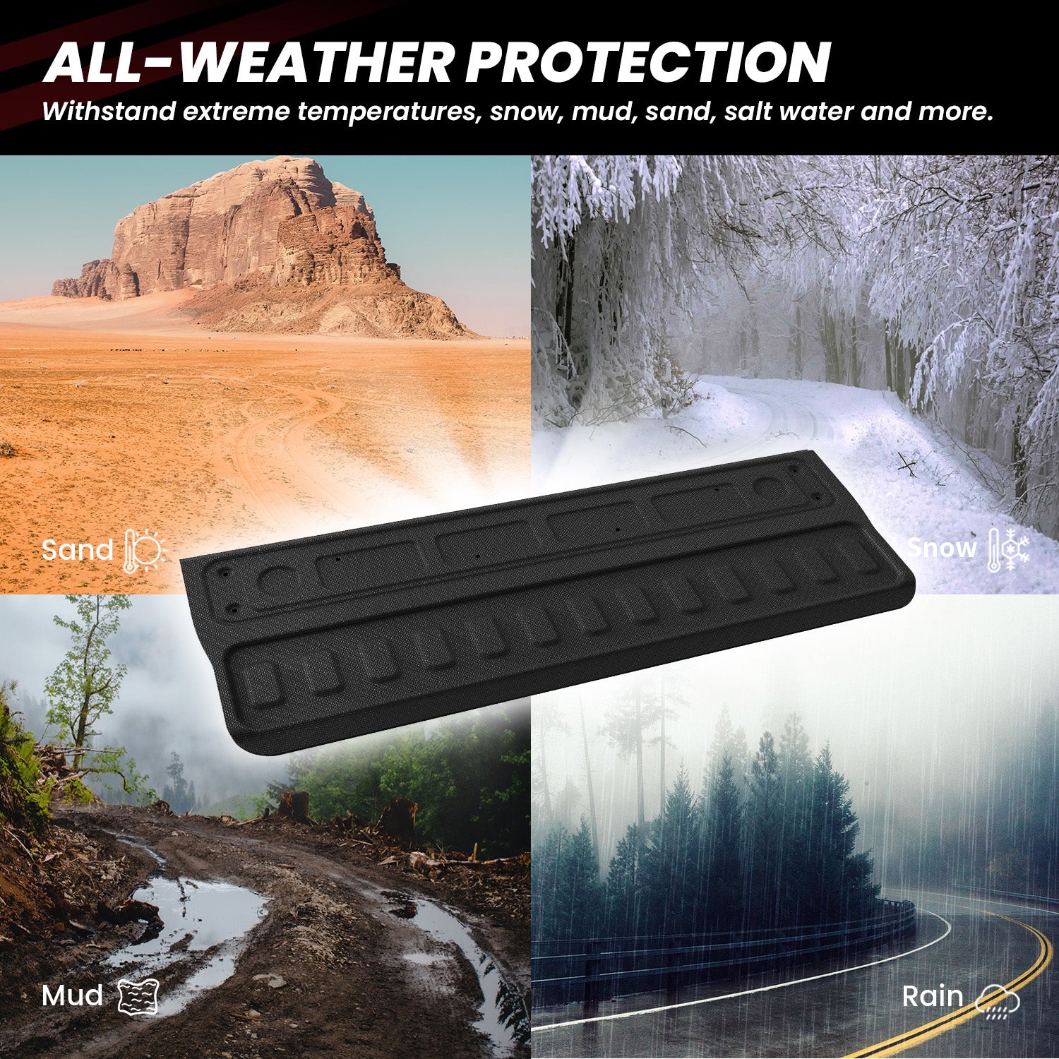 Fit for 2020-2026 Chevrolet Silverado 2500HD 3500HD 6.8FT Bed Mat or Tailgate Mat, Not for 5th Wheel Package - Image 13