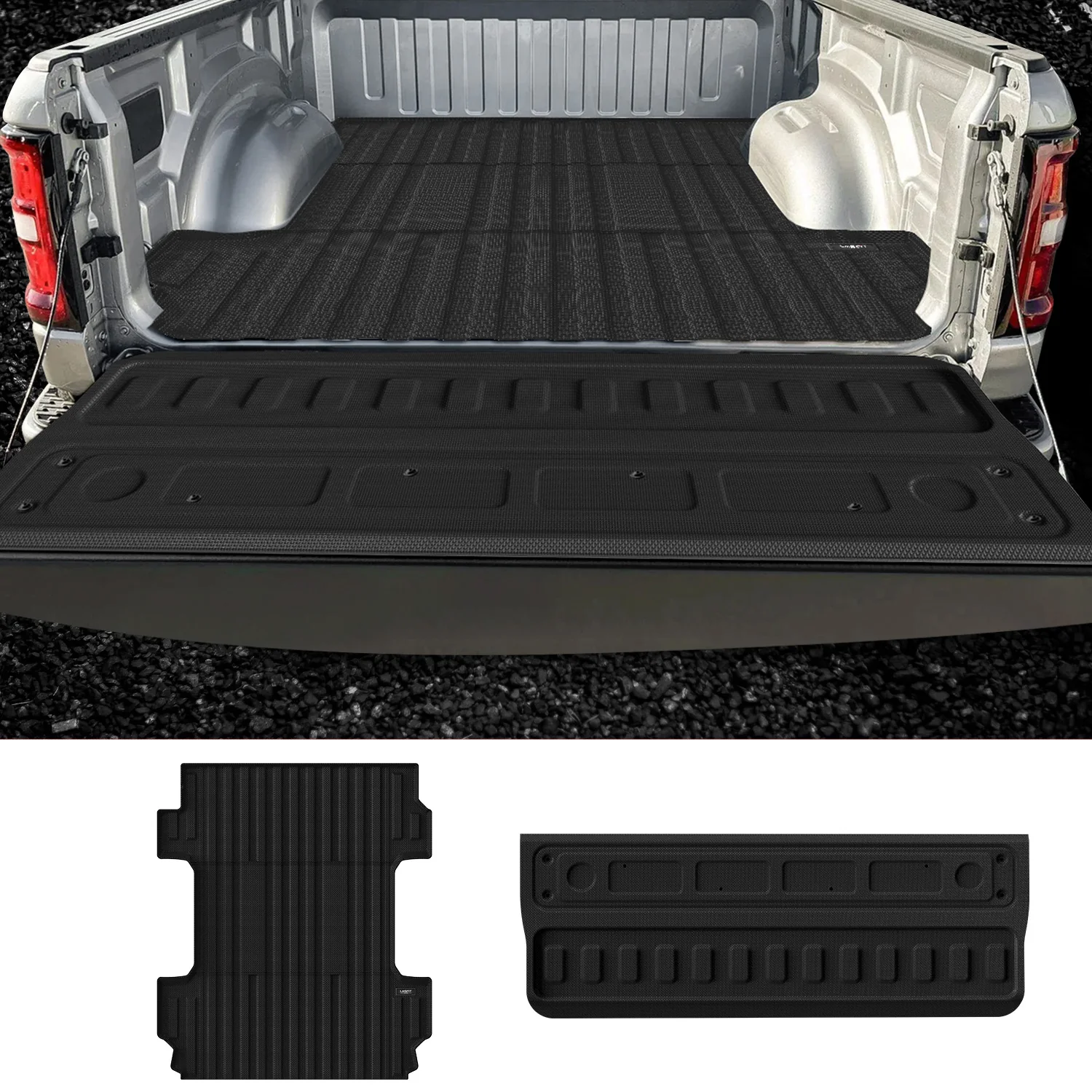 Fit for 2020-2026 Chevrolet Silverado 2500HD 3500HD 6.8FT Bed Mat or Tailgate Mat, Not for 5th Wheel Package - Image 18