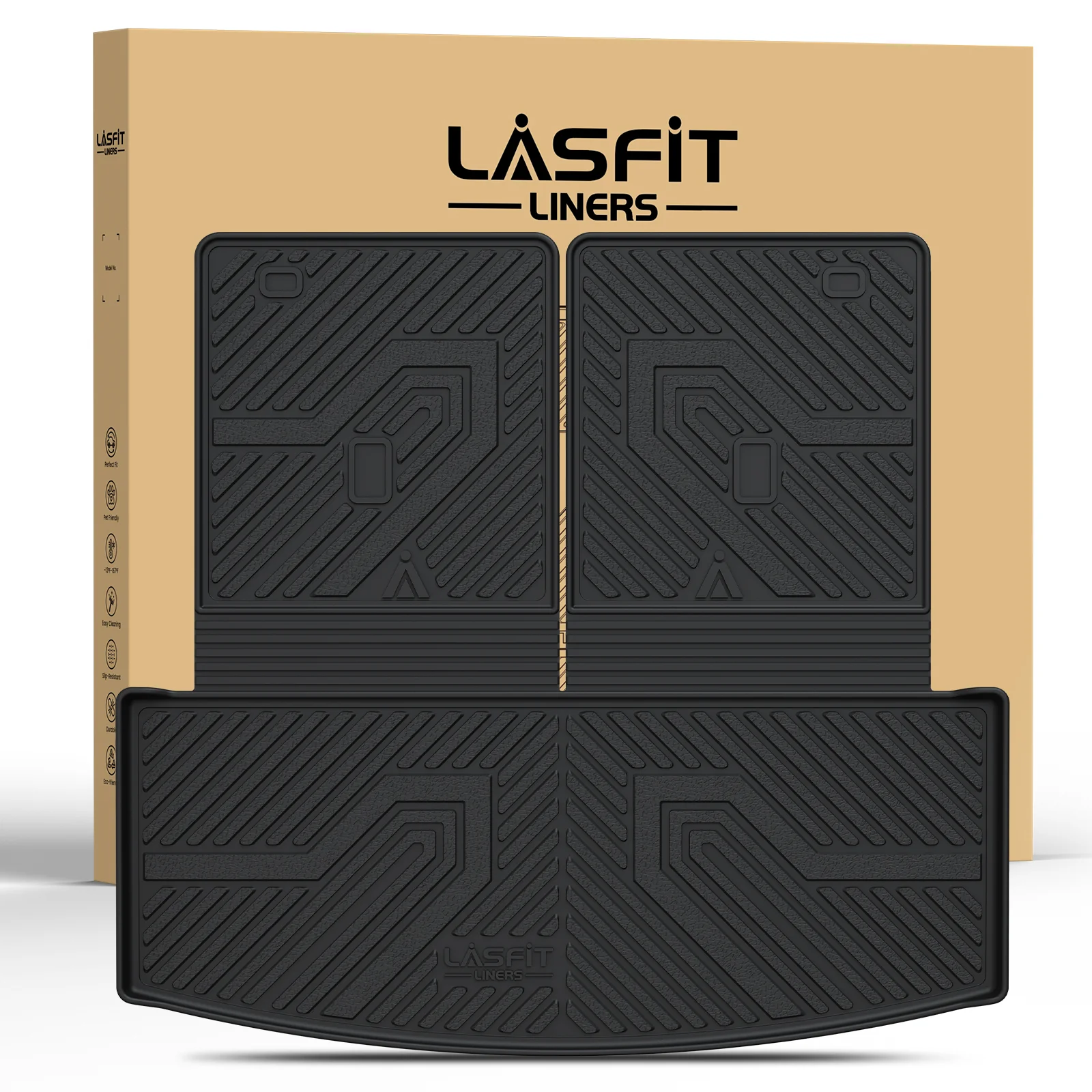 Fit for 2020-2026 Ford Explorer Floor Mats or Seatback & Cargo Mats - Image 37
