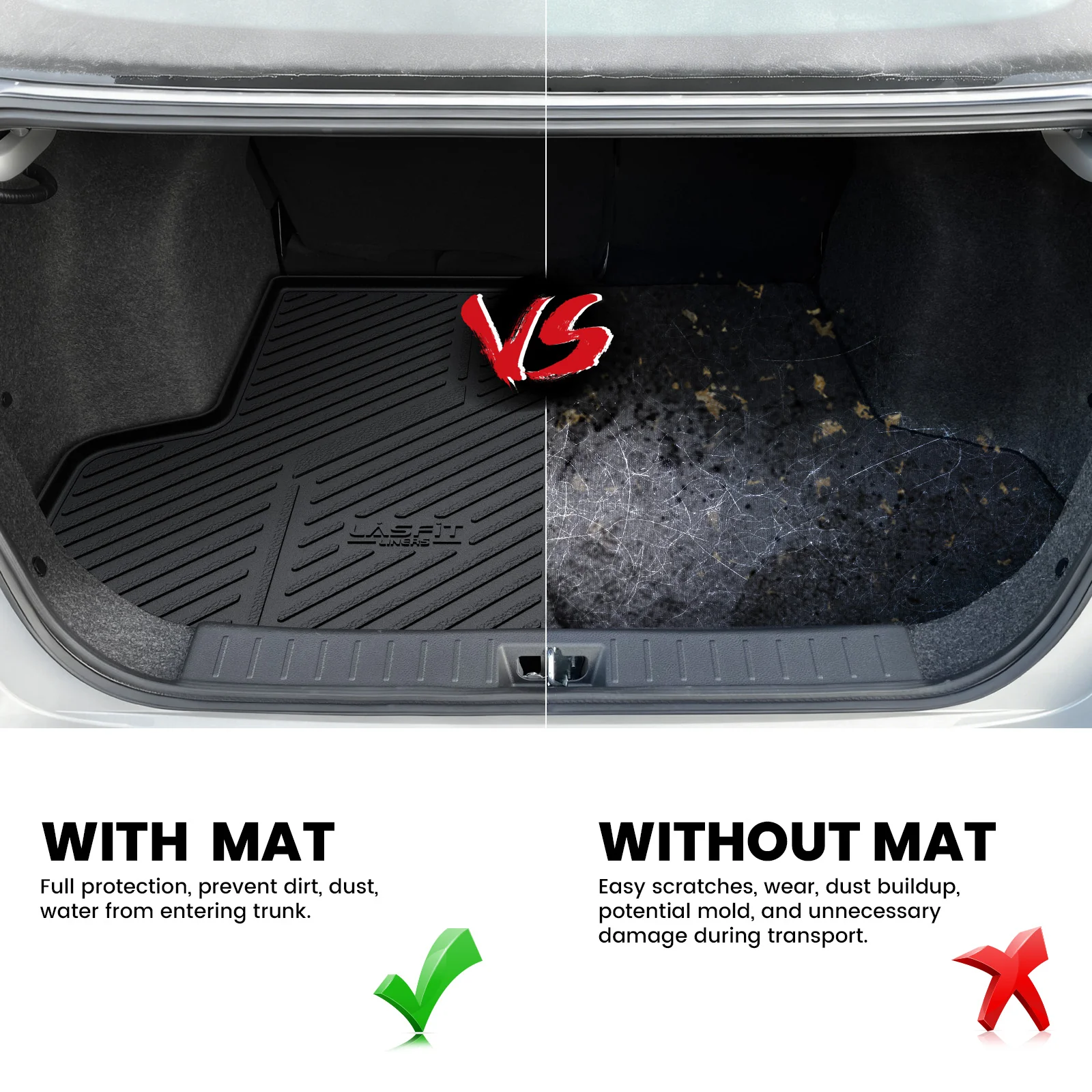 Fit for 2020-2025 Nissan Versa Floor Mats or Cargo Mat - Image 13