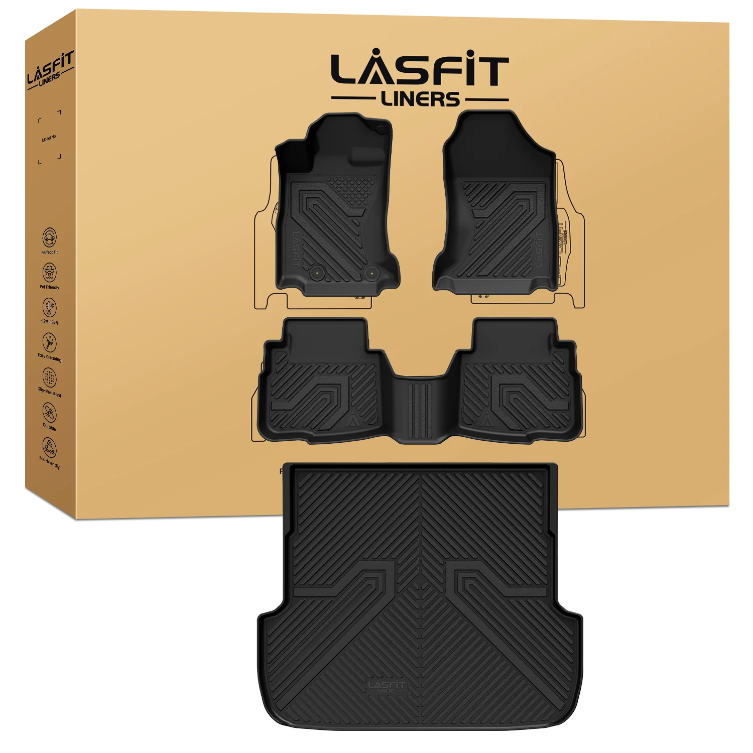 Fit for 2020-2025 Subaru Outback Floor Mats or Cargo Mat - Image 9