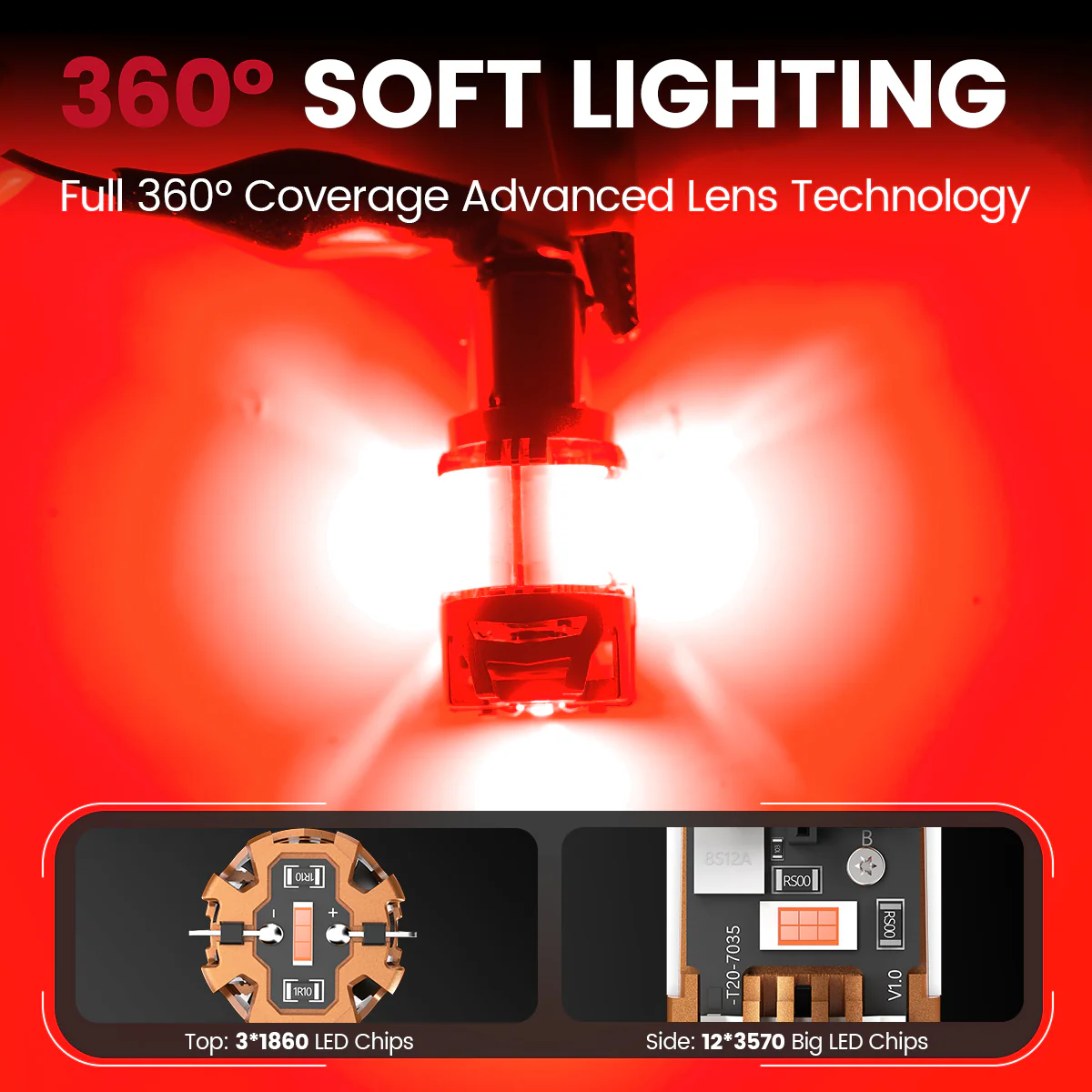 Fit for 2015-2022 Jeep Renegade H13 LED Bulbs Exterior Interior Lights - Image 53