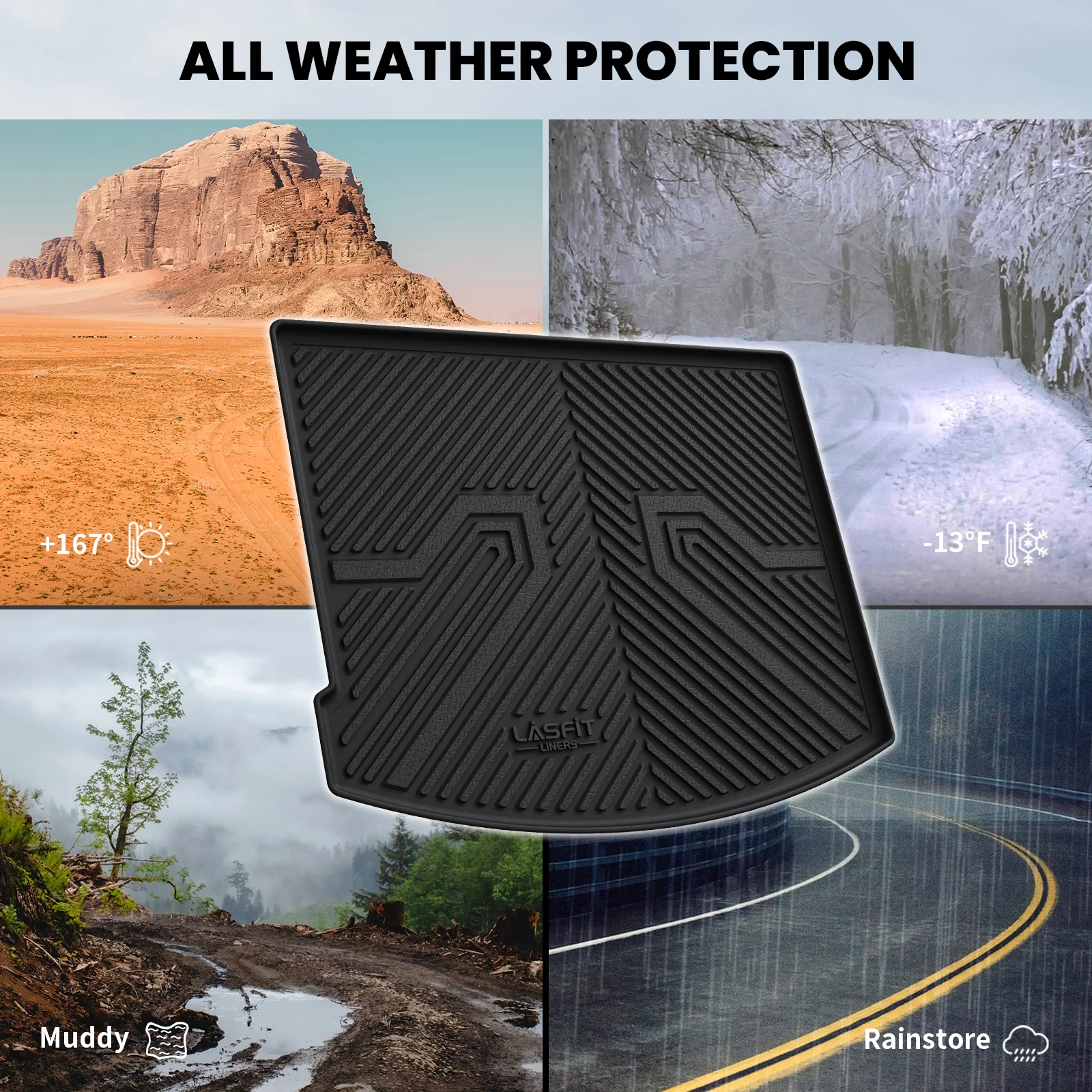 Fit for 2020-2026 Lincoln Corsair Floor Mats or Cargo Mat - Image 13