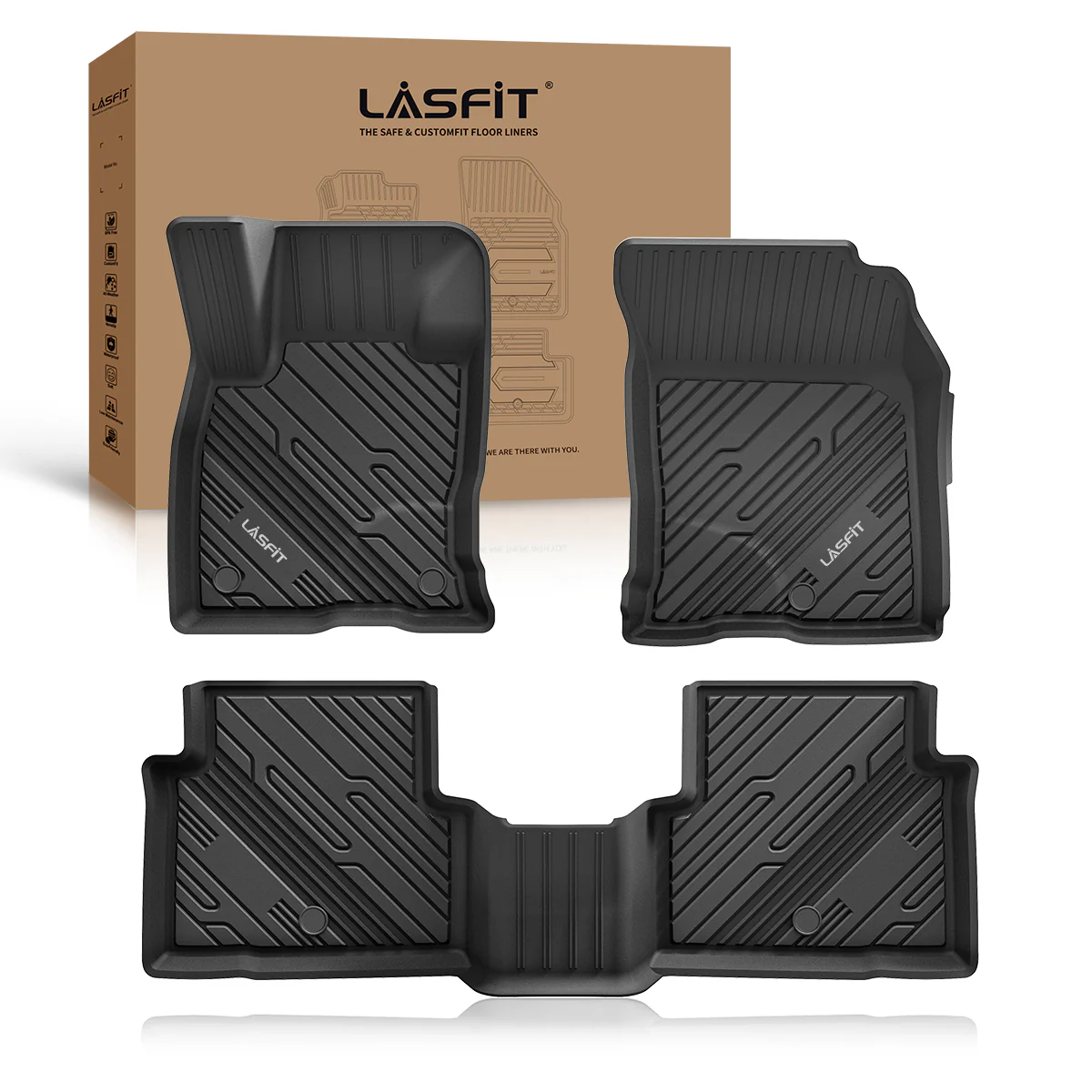 Fit for 2021-2026 Ford Bronco Sport Custom Floor Mats & Cargo Mat, Fit Carpet Floor Only - Image 10