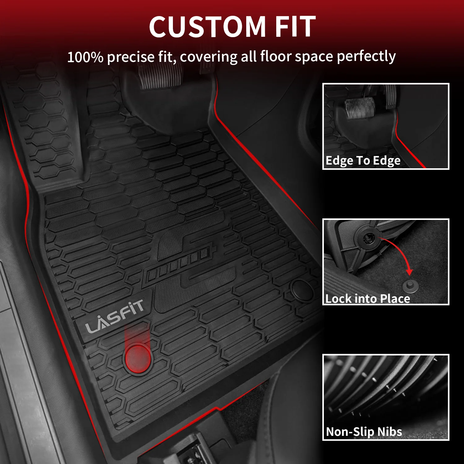 Fit for 2021-2026 Ford Mustang Mach-E Floor Mats or Cargo Mat - Image 15