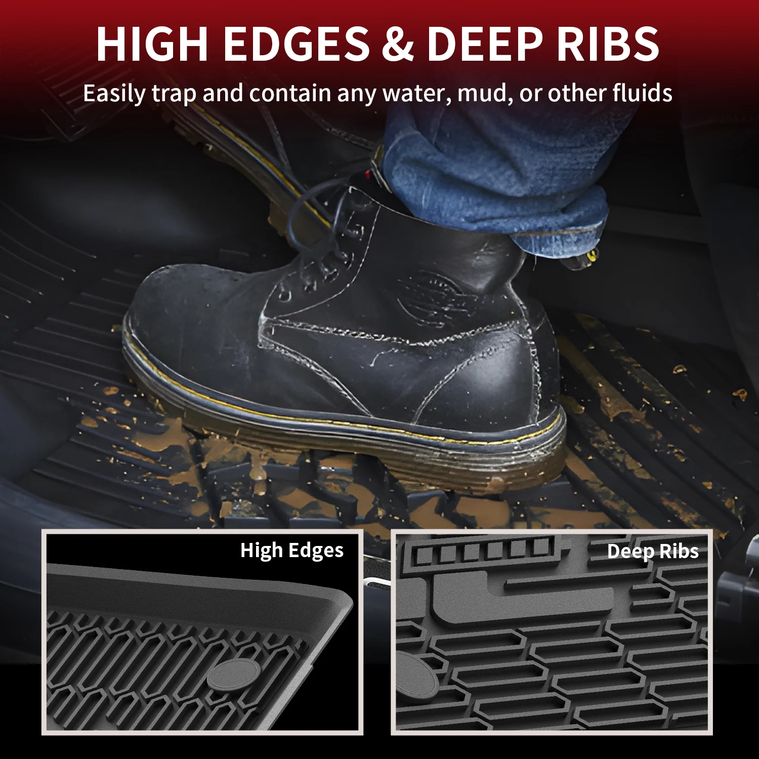 Fit for 2021-2026 Ford Mustang Mach-E Floor Mats or Cargo Mat - Image 16