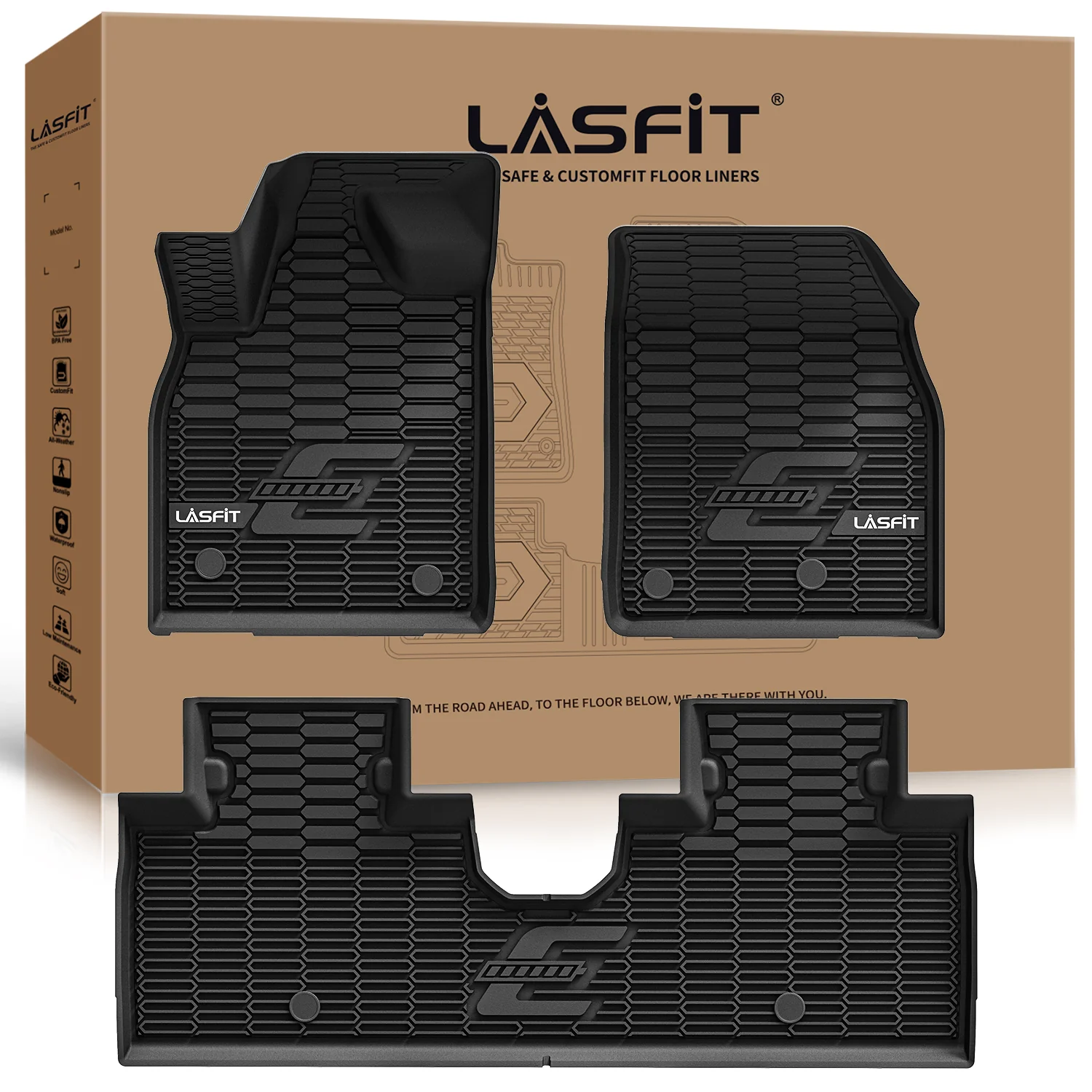 Fit for 2021-2026 Ford Mustang Mach-E Floor Mats or Cargo Mat - Image 20
