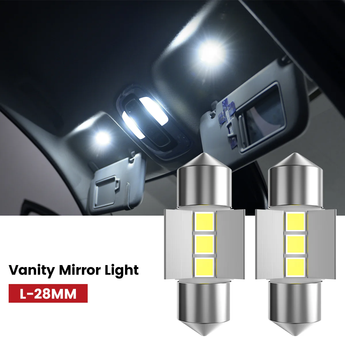 Fit for 2021-2023 Hyundai Elantra The Brightest LED Bulbs Upgrade | Tested and Verified - Image 31