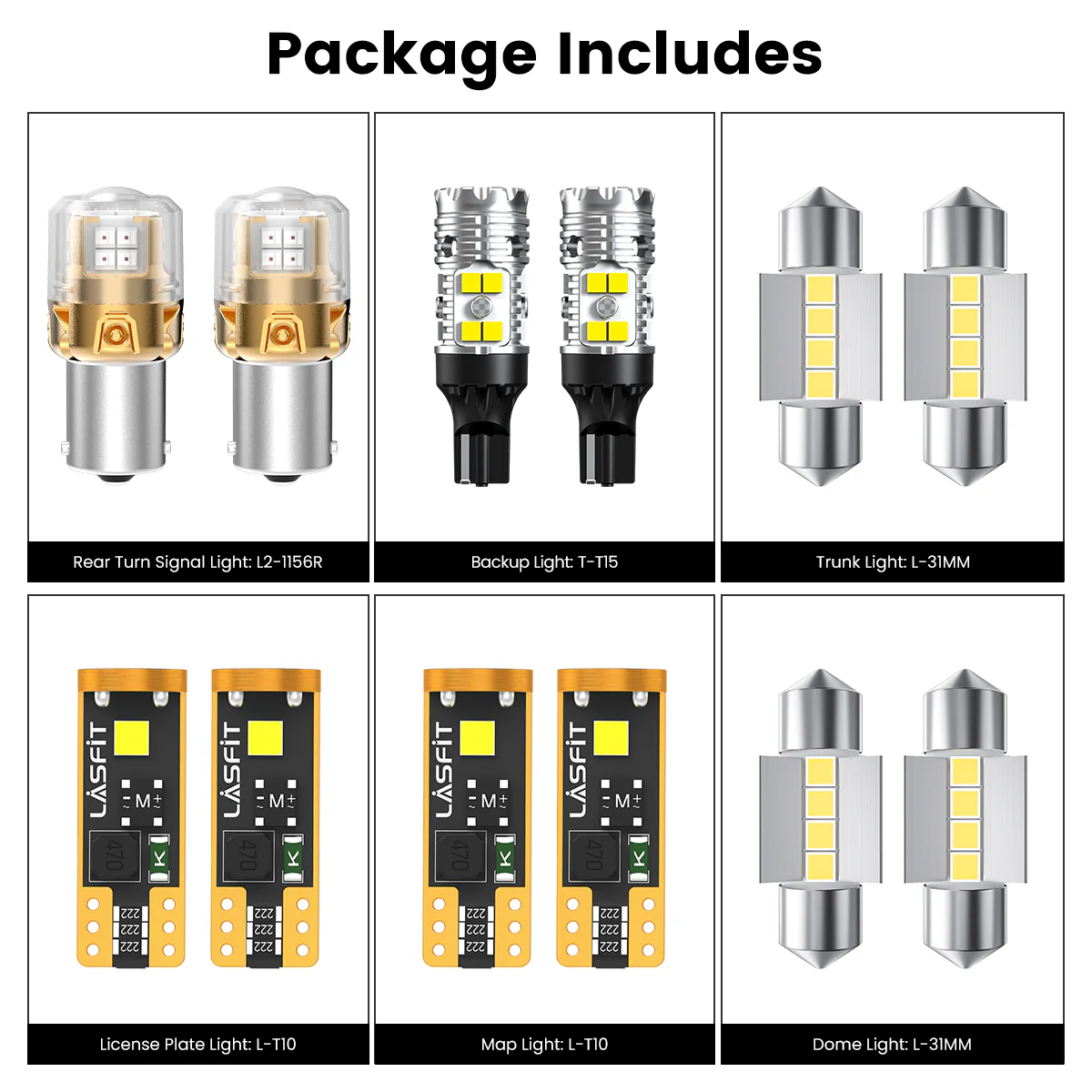 Fit for 2021-2023 Kia Seltos The Brightest LED Bulbs Upgrade | Tested and Verified - Image 15