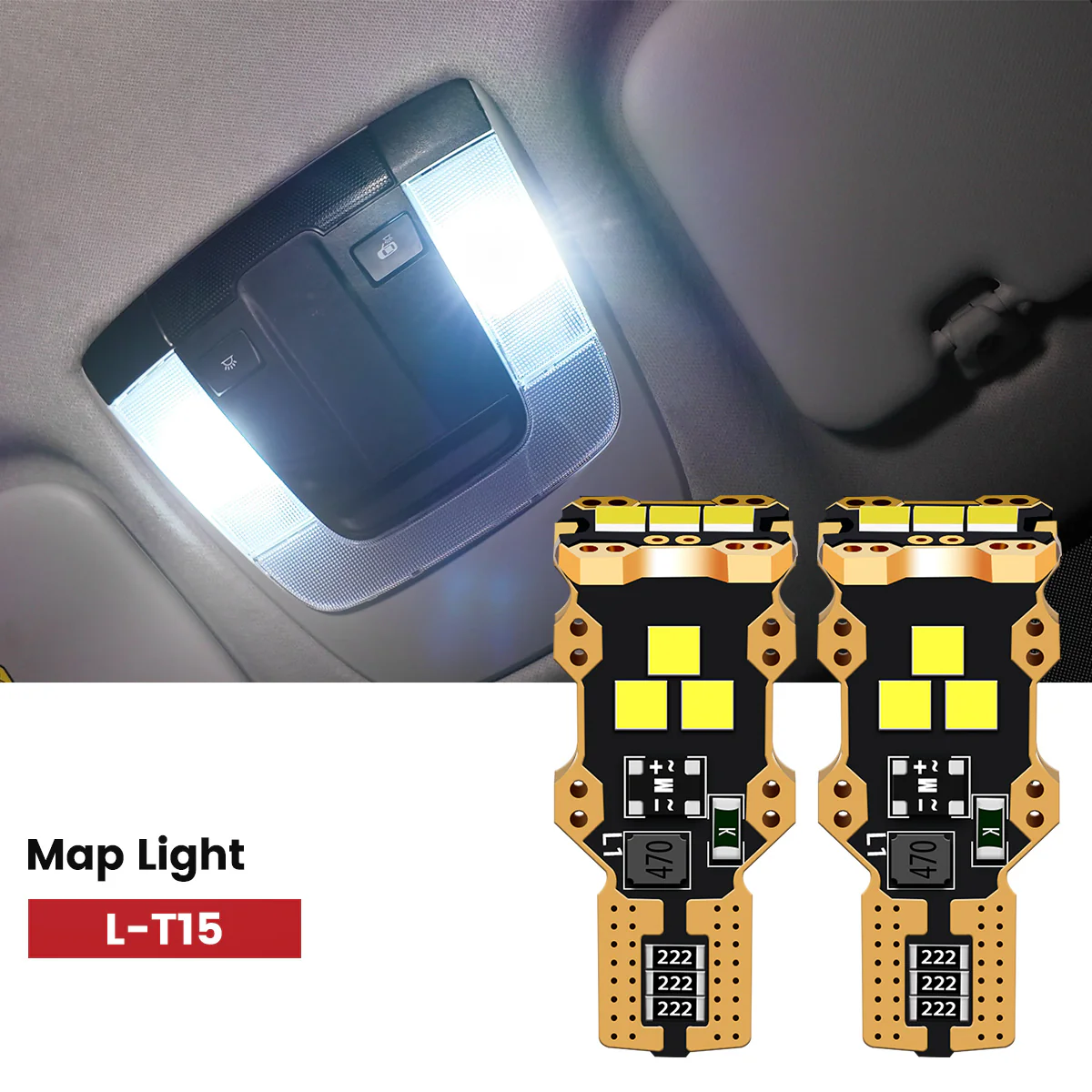 Fit for 2021-2023 Kia Seltos The Brightest LED Bulbs Upgrade | Tested and Verified - Image 48