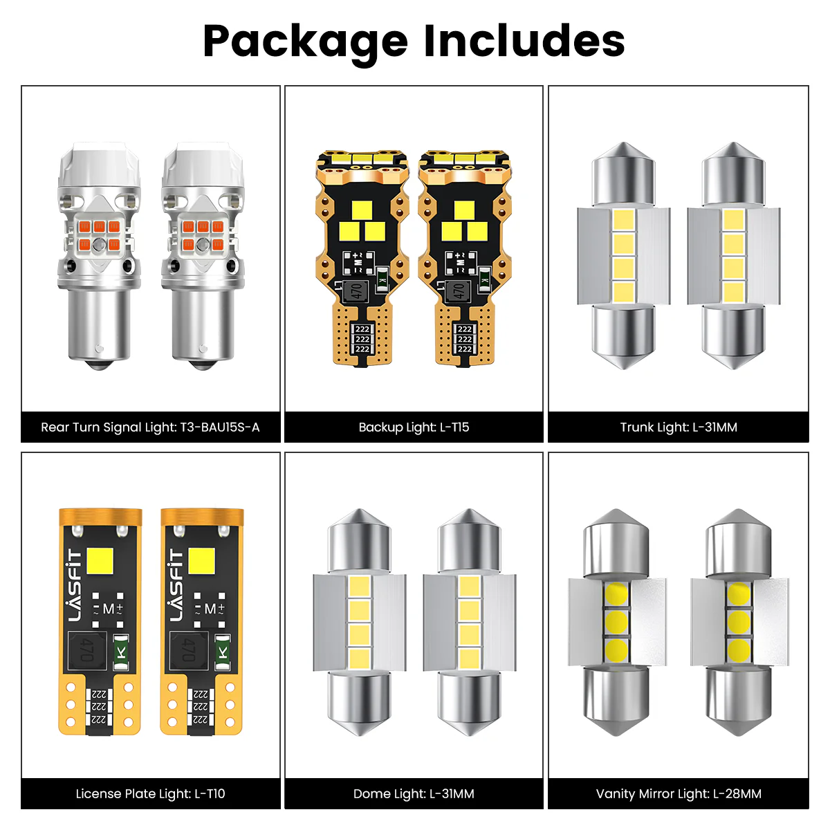 Fit for 2021-2024 Kia K5 LED Exterior Interior Lights Upgrade | Tested and Verified - Image 5