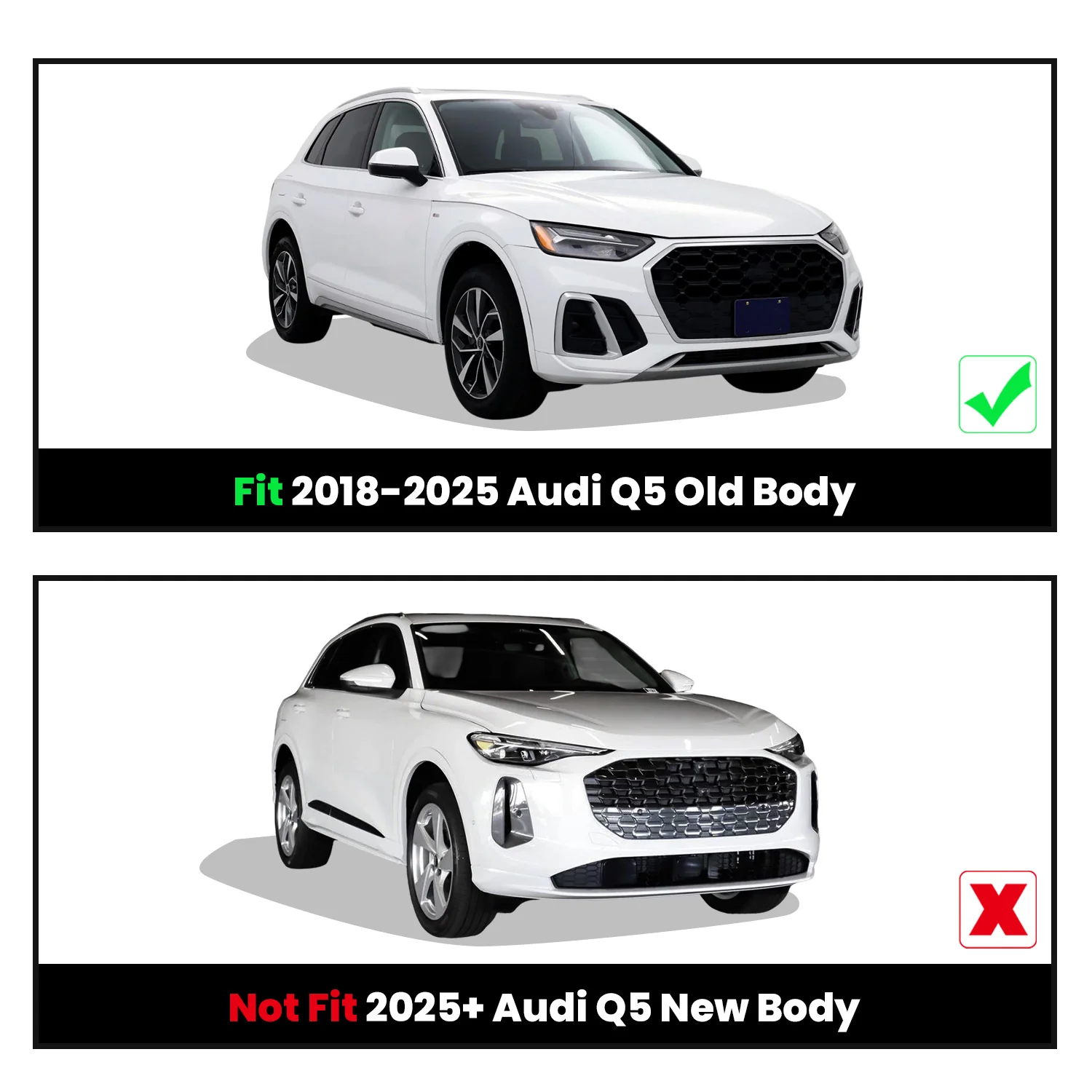 Fit for 2018-2025 Audi Q5 SQ5 Floor Mats or Cargo Mat, Don't Fit 2025 Audi Q5 New Body or Plug-in Hybrid - Image 21
