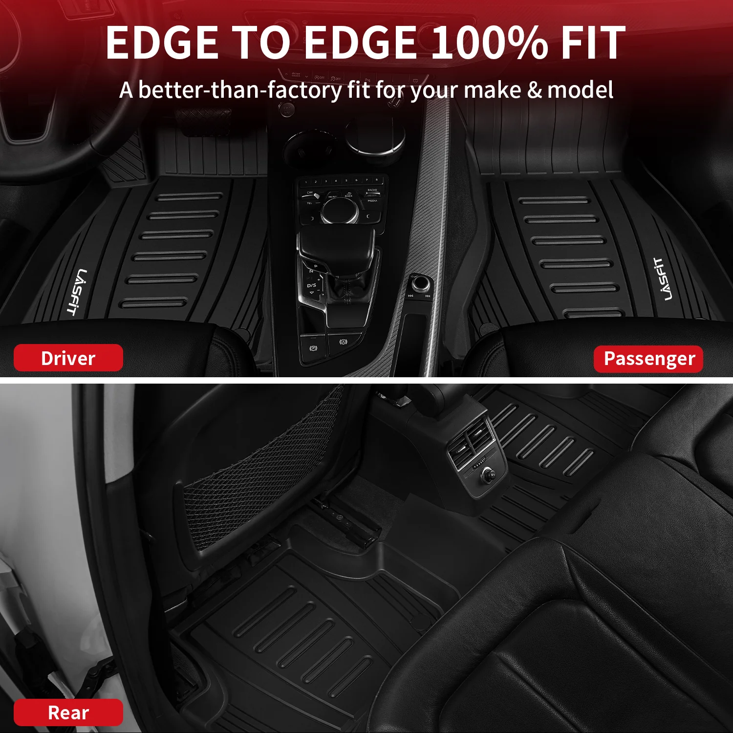 Fit for 2021-2025 Audi Q5 SQ5 Sportback Floor Mats or Cargo Mat, Don't Fit 2025 Audi Q5 New Body or Plug-in Hybrid - Image 25